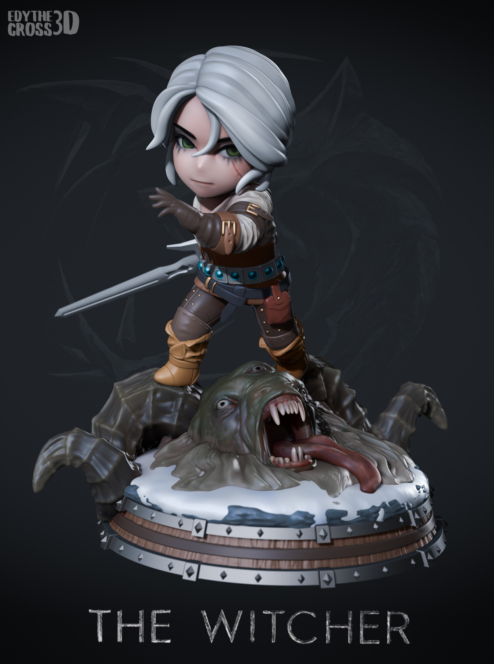 Ciri - Chibified