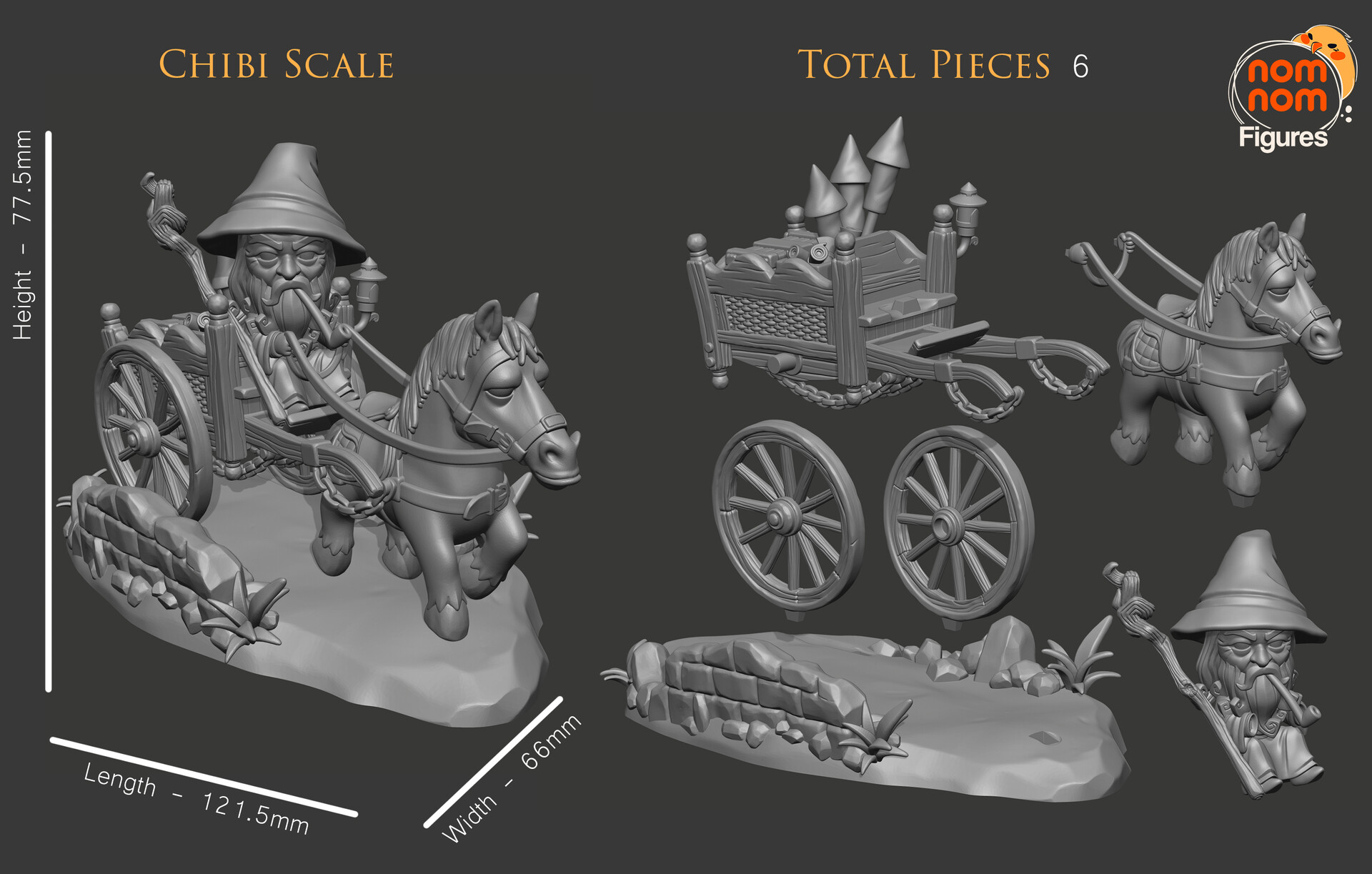 Chibi Gandalf - Lord of the Rings