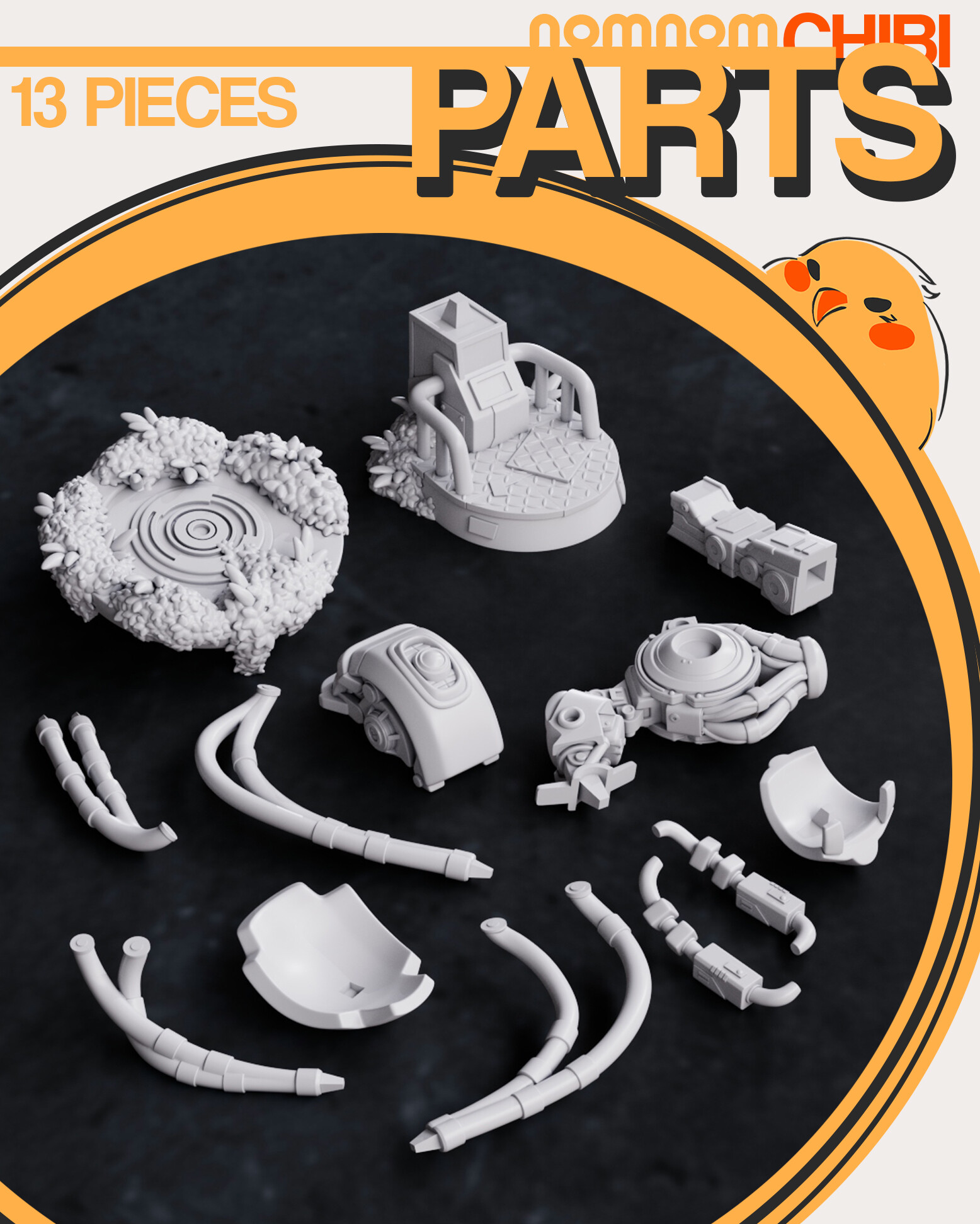 Chibi GlaDOS from Portal