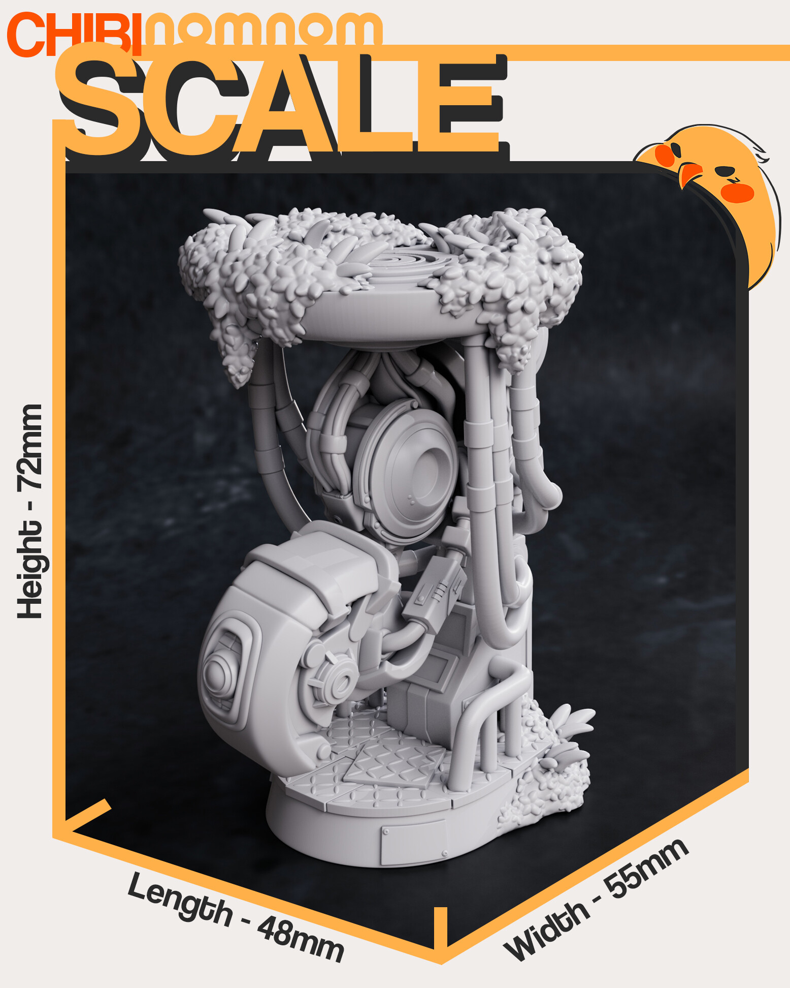 Chibi GlaDOS from Portal