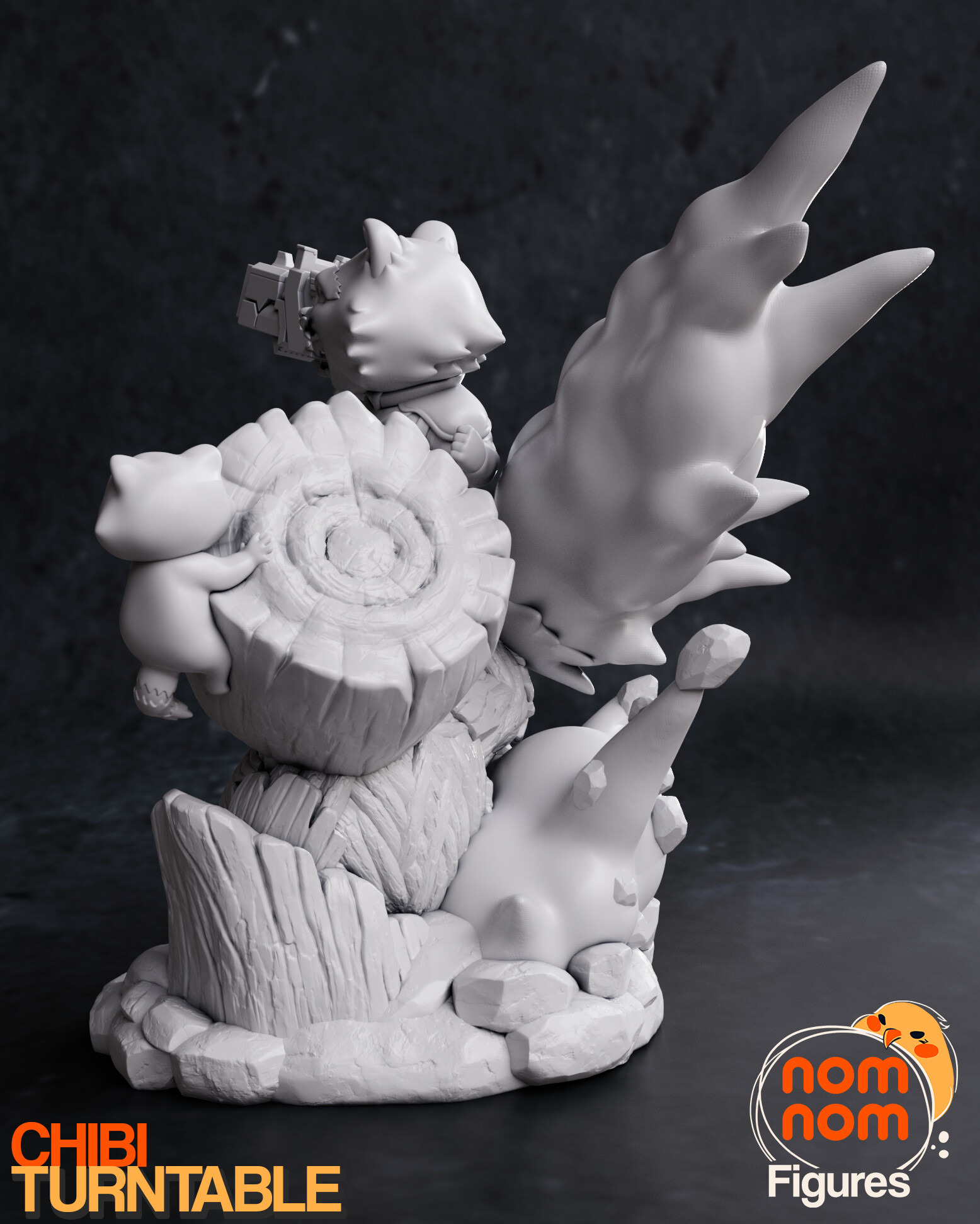 Chibi Rocket - Guardians of the Galaxy