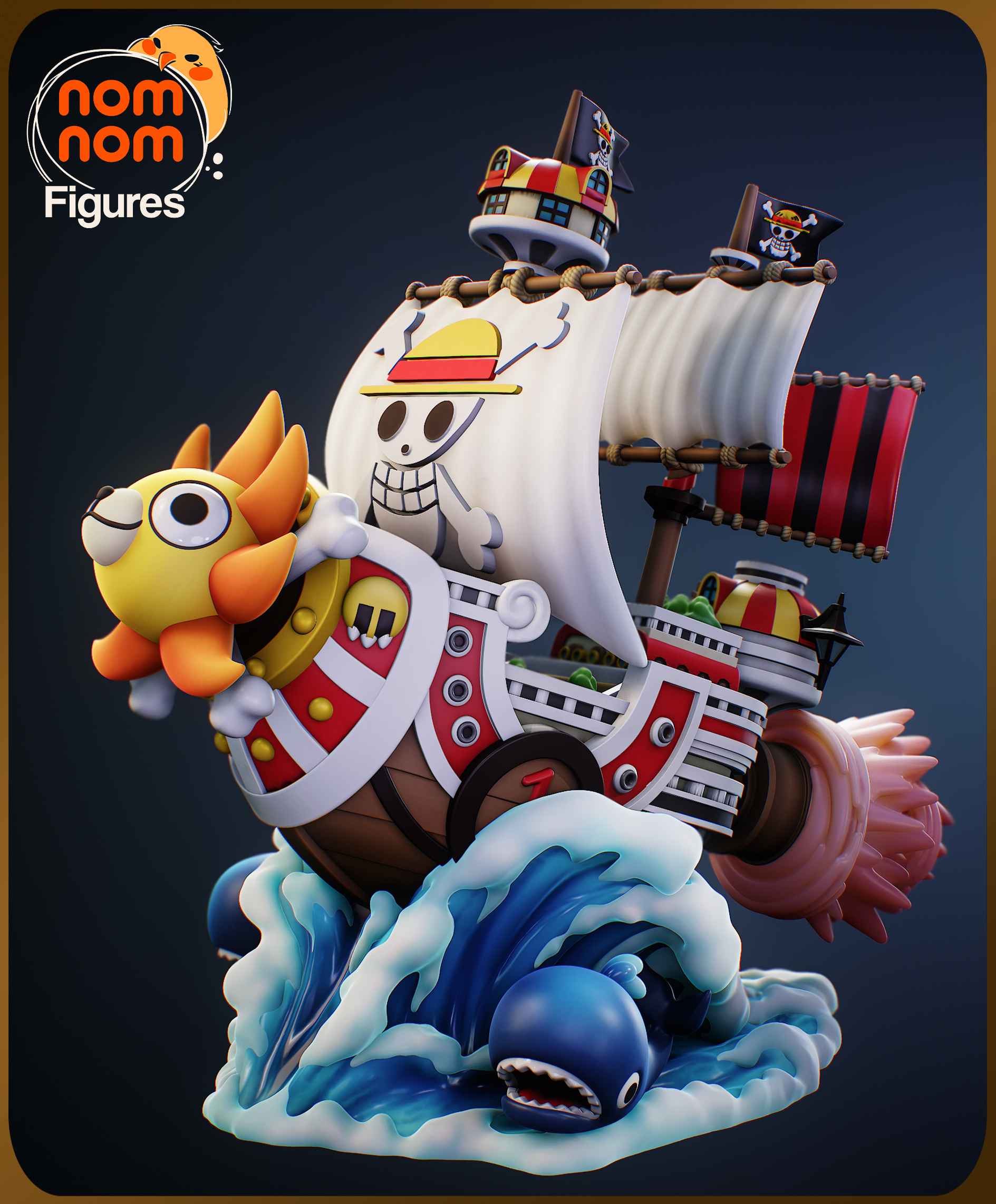 Chibi Thousand Sunny - One Piece