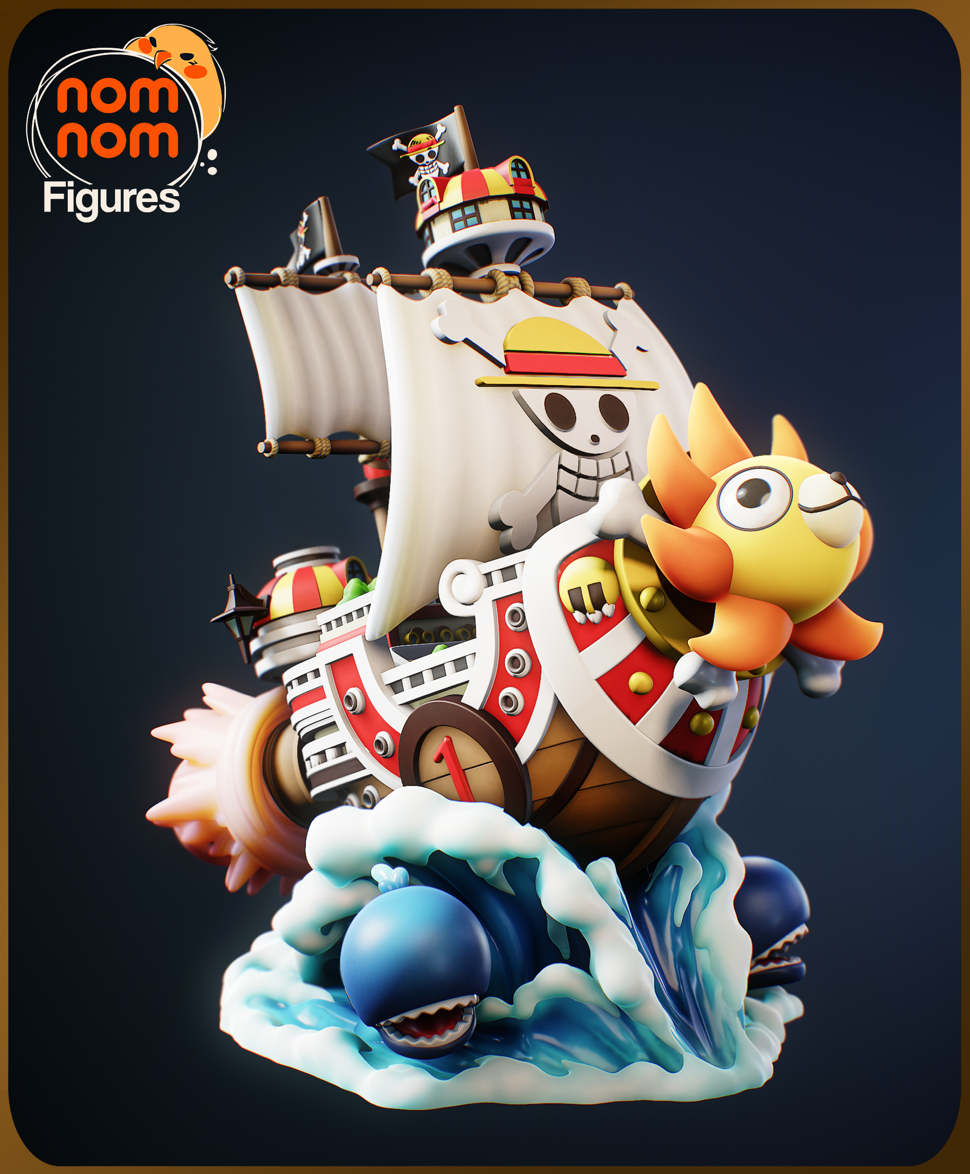 Chibi Thousand Sunny - One Piece