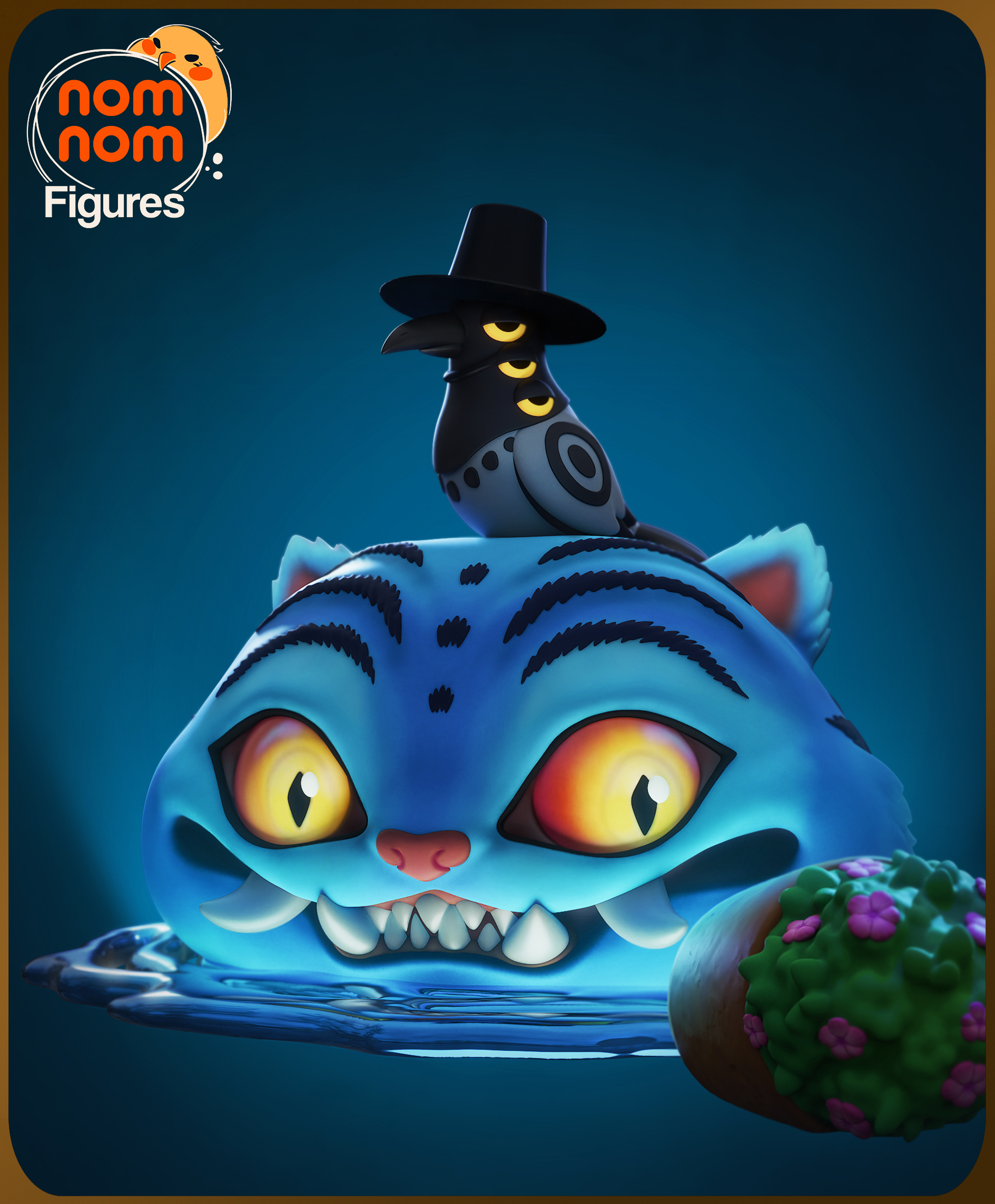 Chibi Derpy Tiger - Kpop Demon Hunters