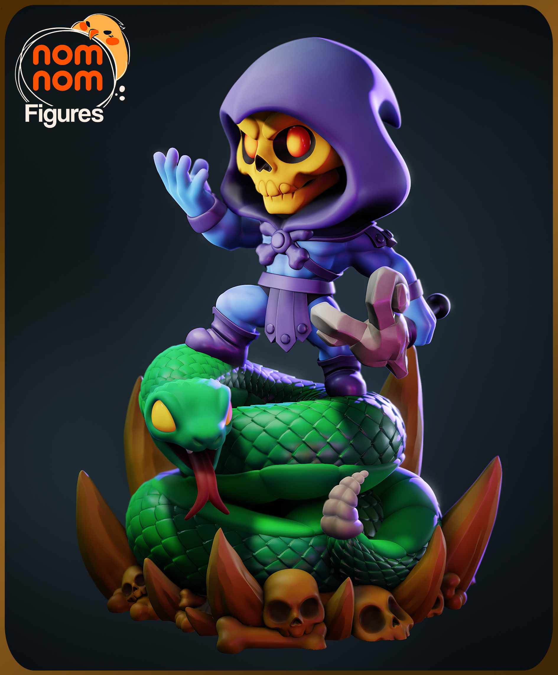 Chibi Skeletor - He-man