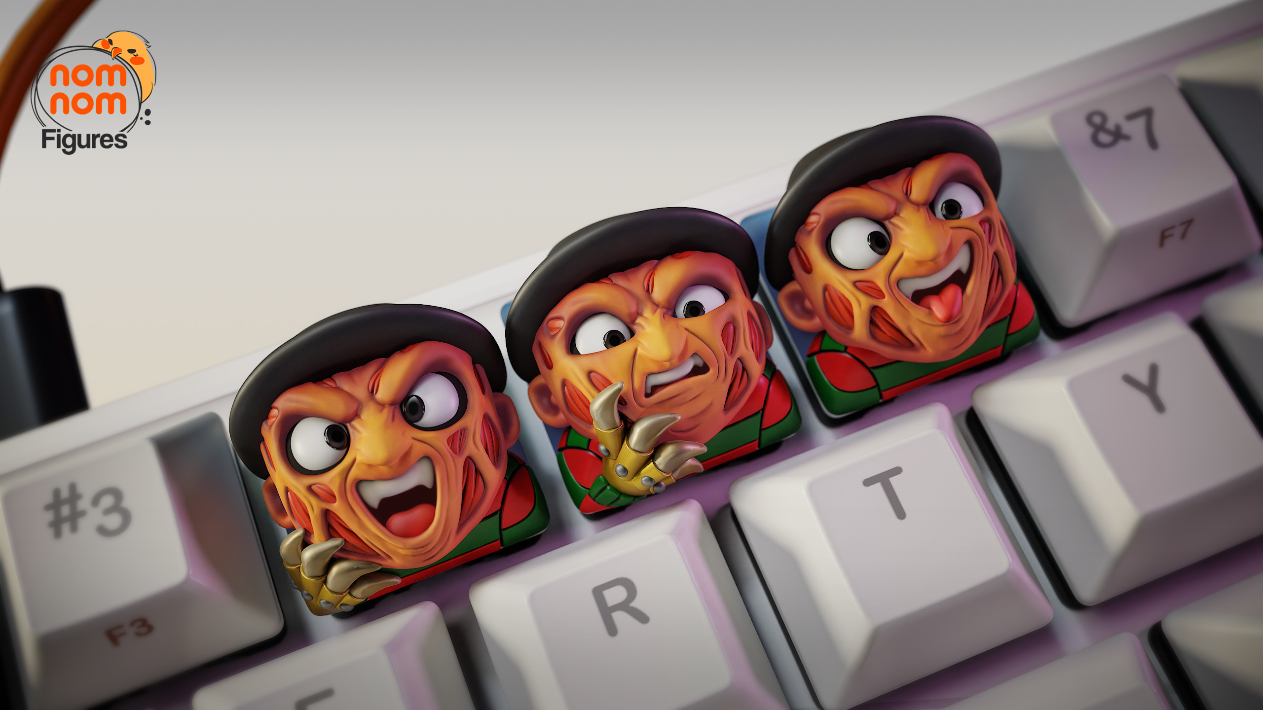 Keycaps Freddie Kruegger