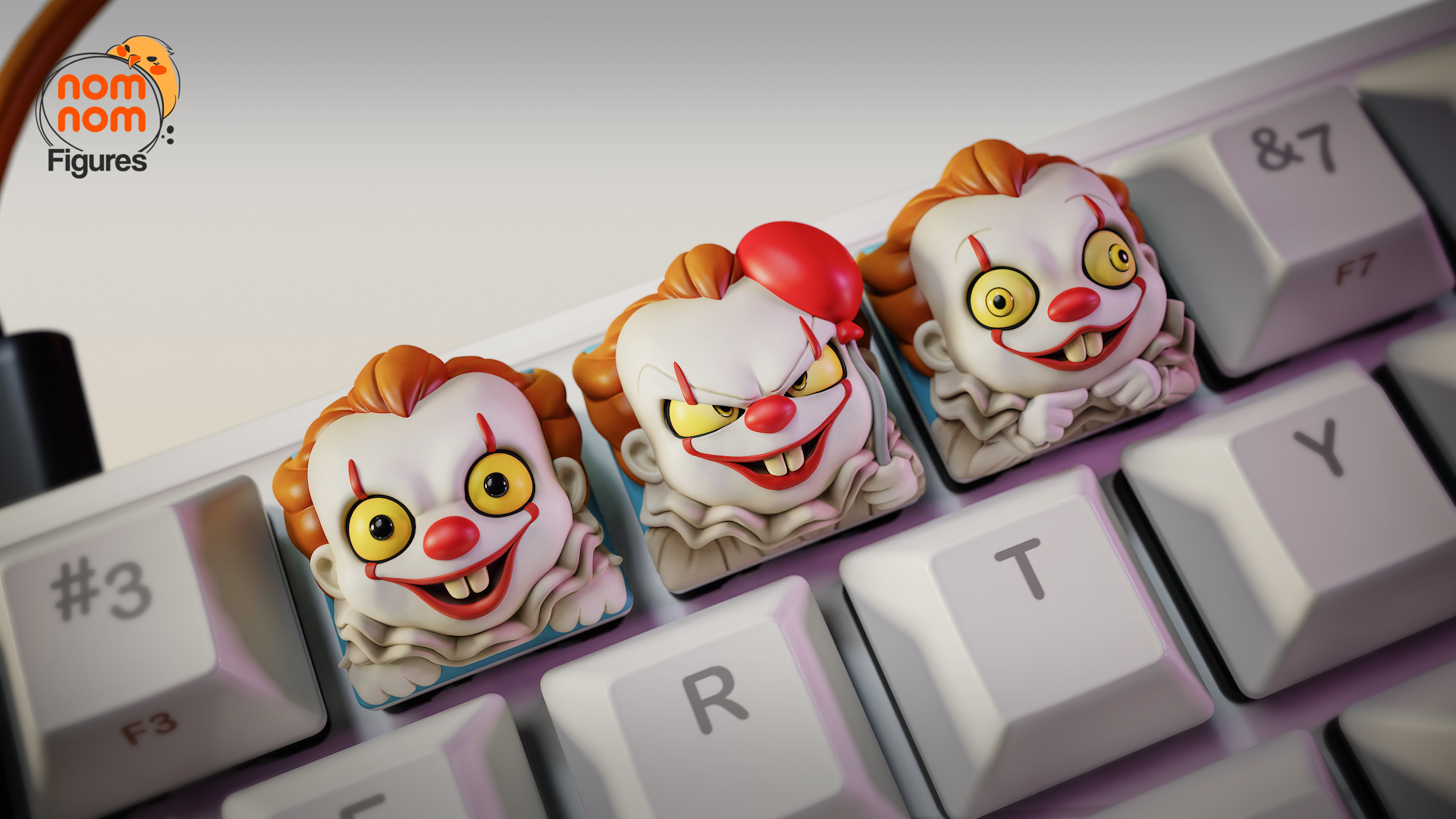 Keycaps IT Clown
