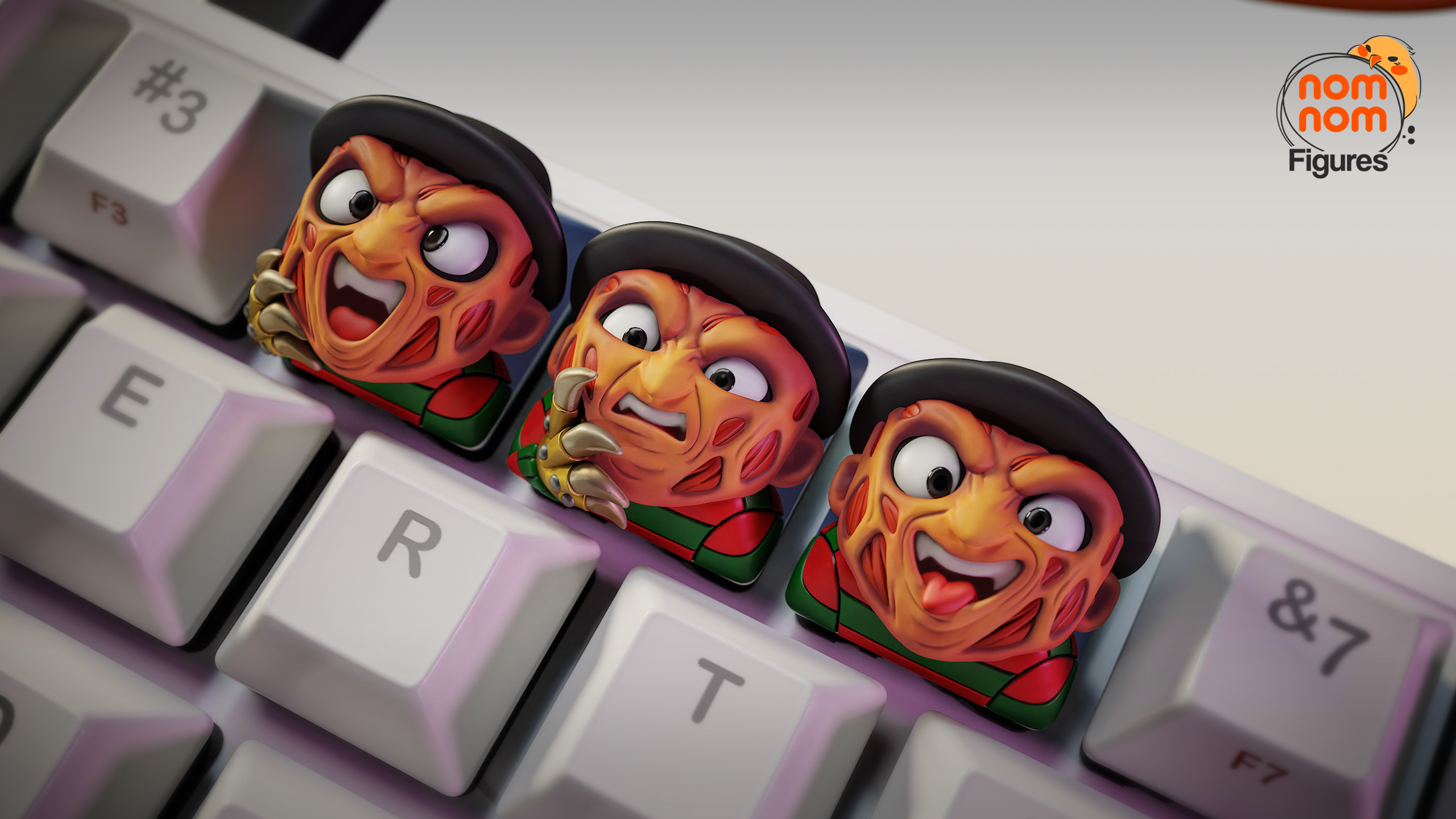 Keycaps Freddie Kruegger
