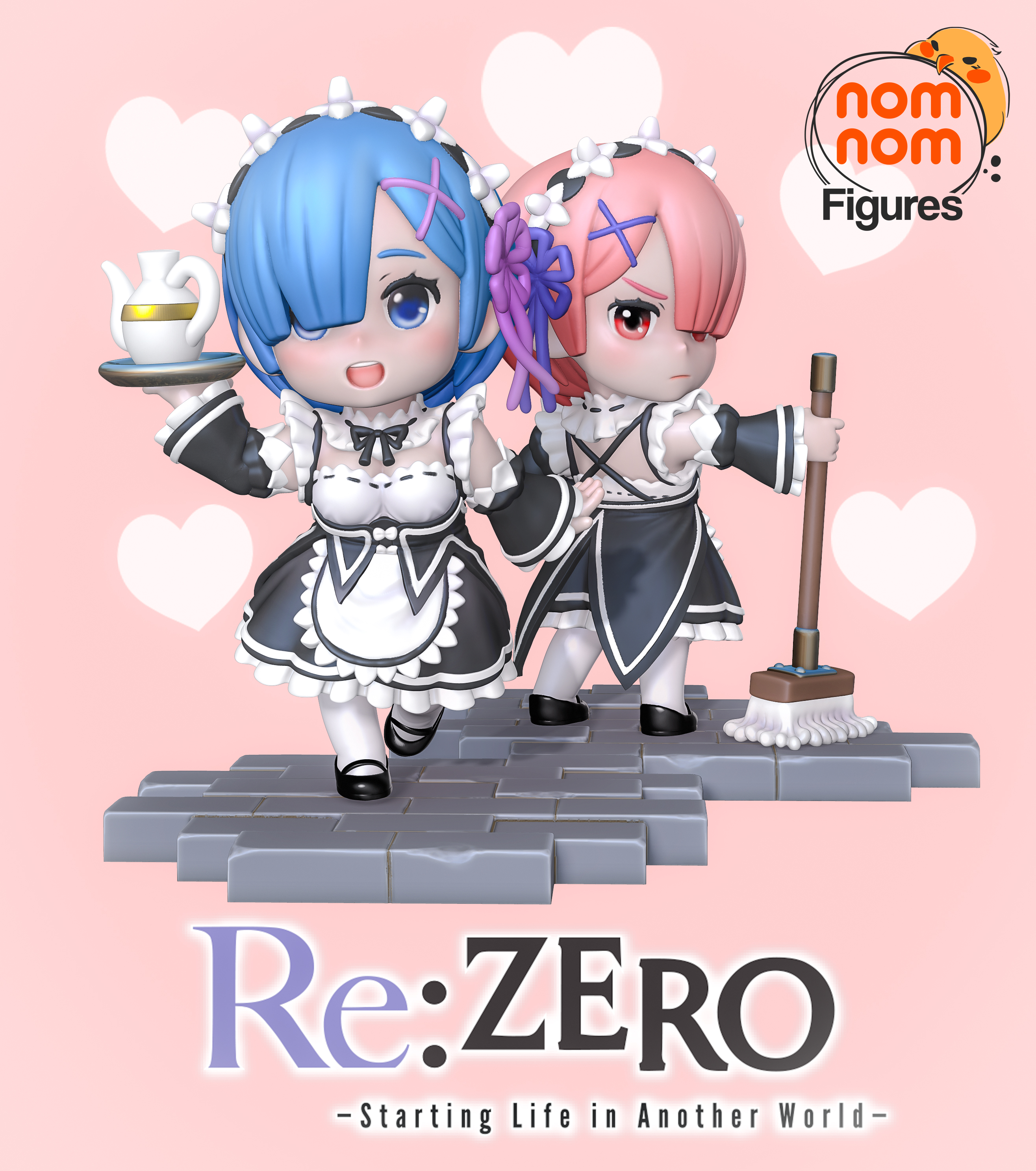 Chibi Rem & Ram - Re_Zero
