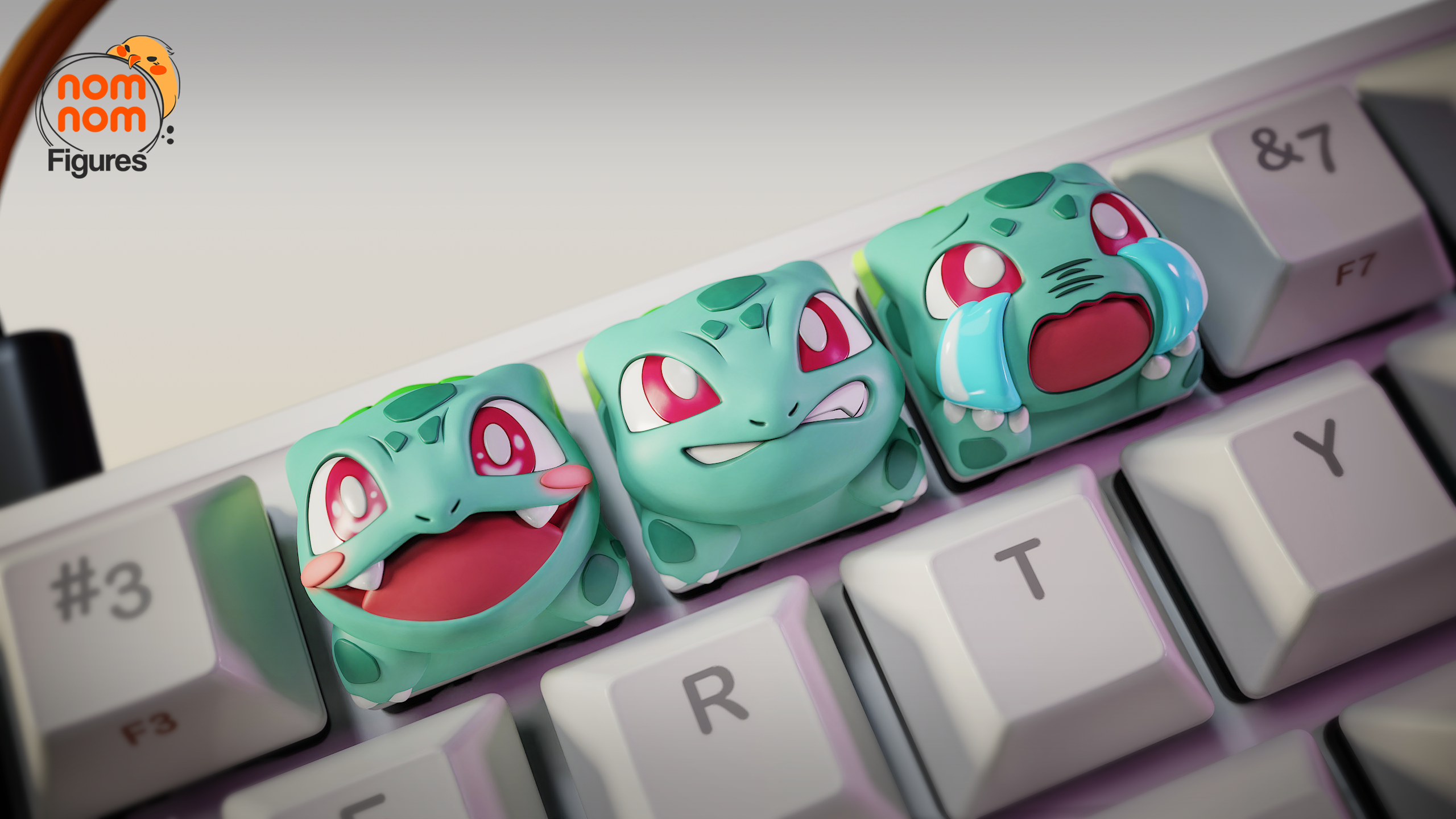 Keycaps Bulbasaur - Pokemon