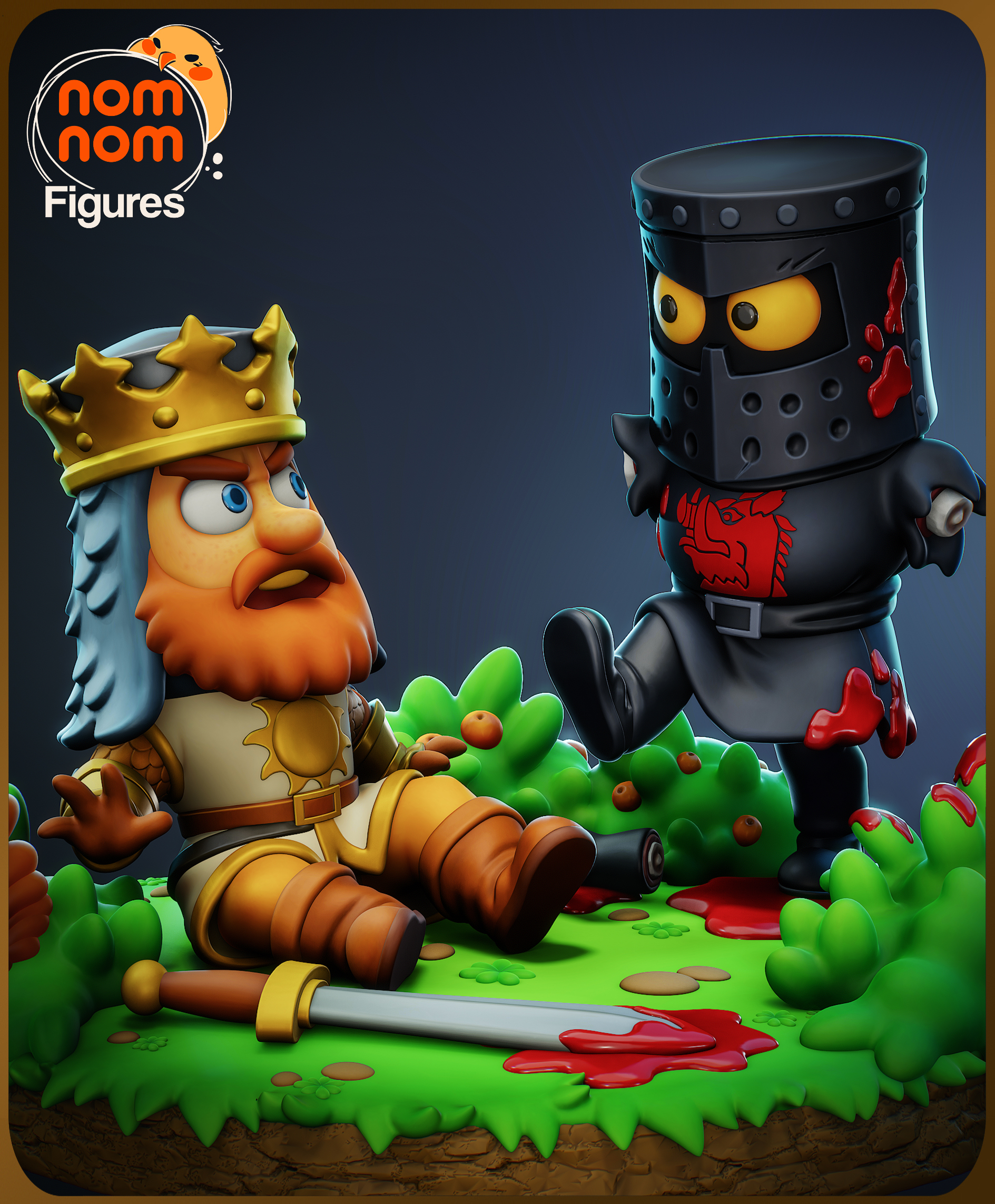 Chibi The Black Knight - Monty Python and the Holy Grail