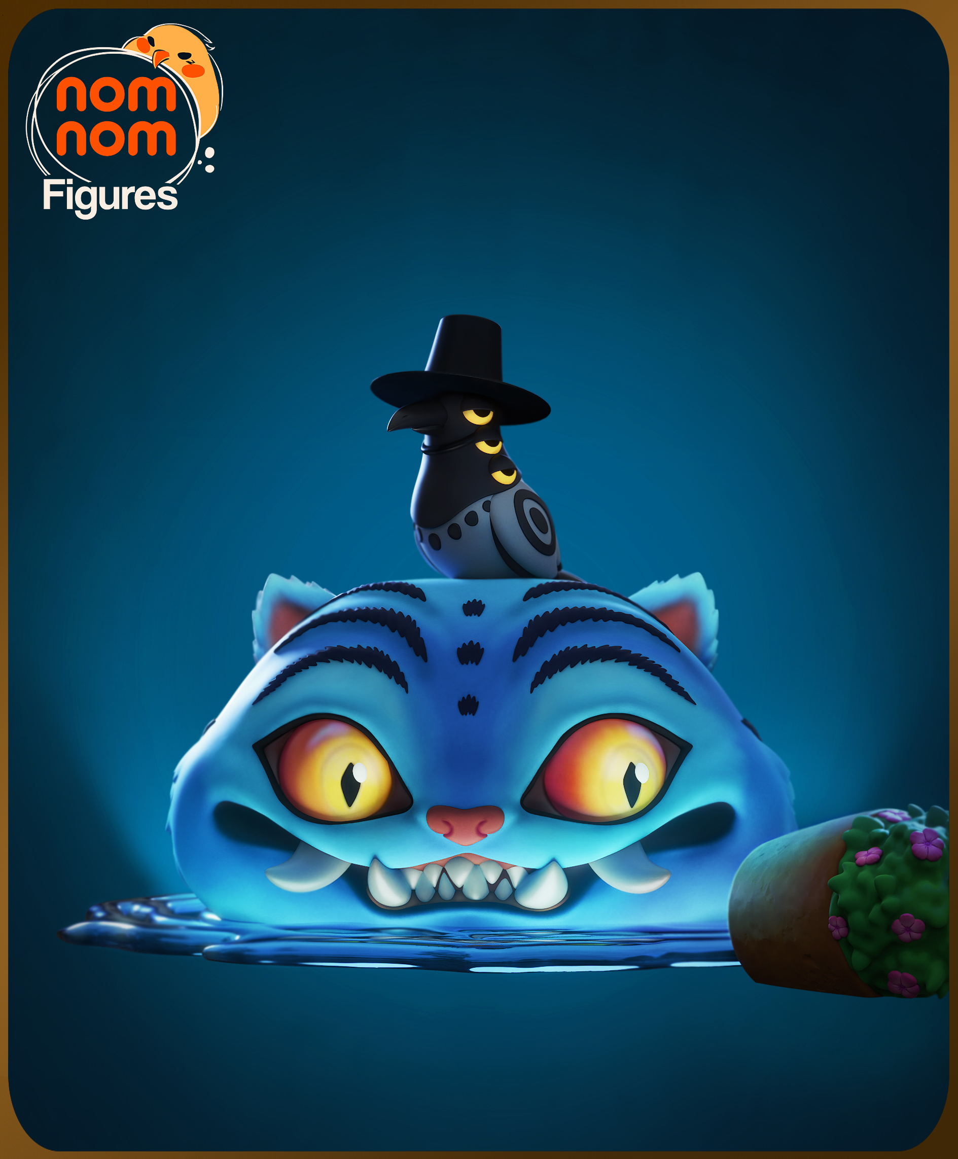 Chibi Derpy Tiger - Kpop Demon Hunters