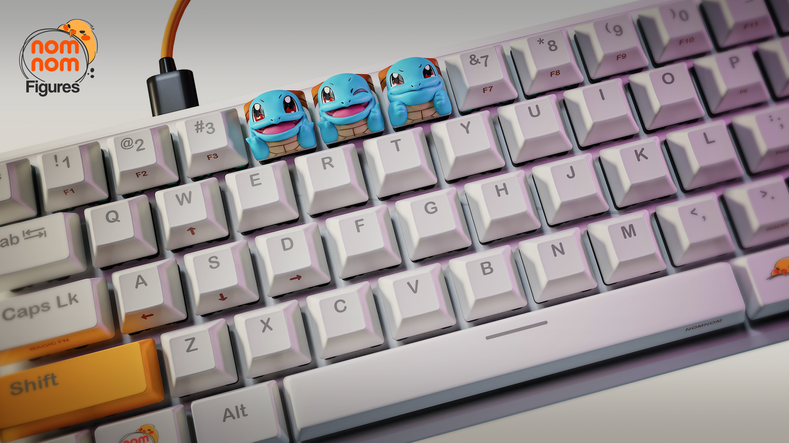 Keycaps Squirtle - Pokemon