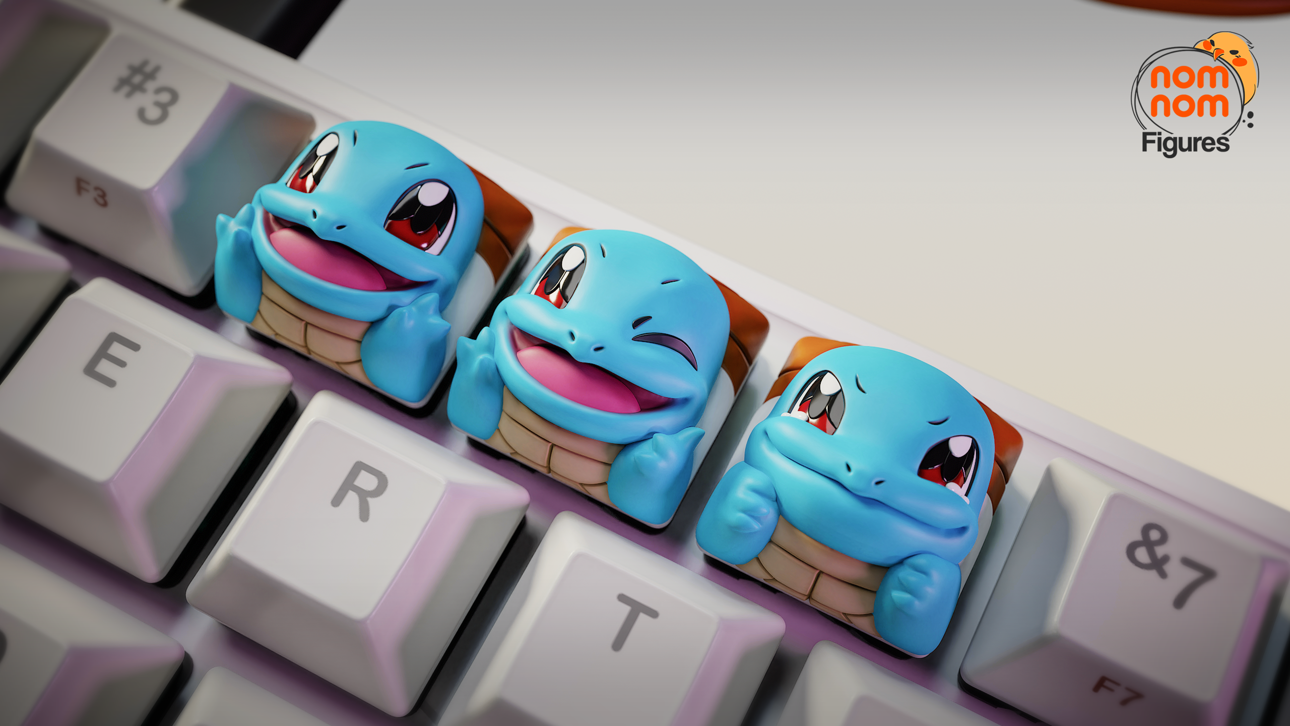 Keycaps Squirtle - Pokemon