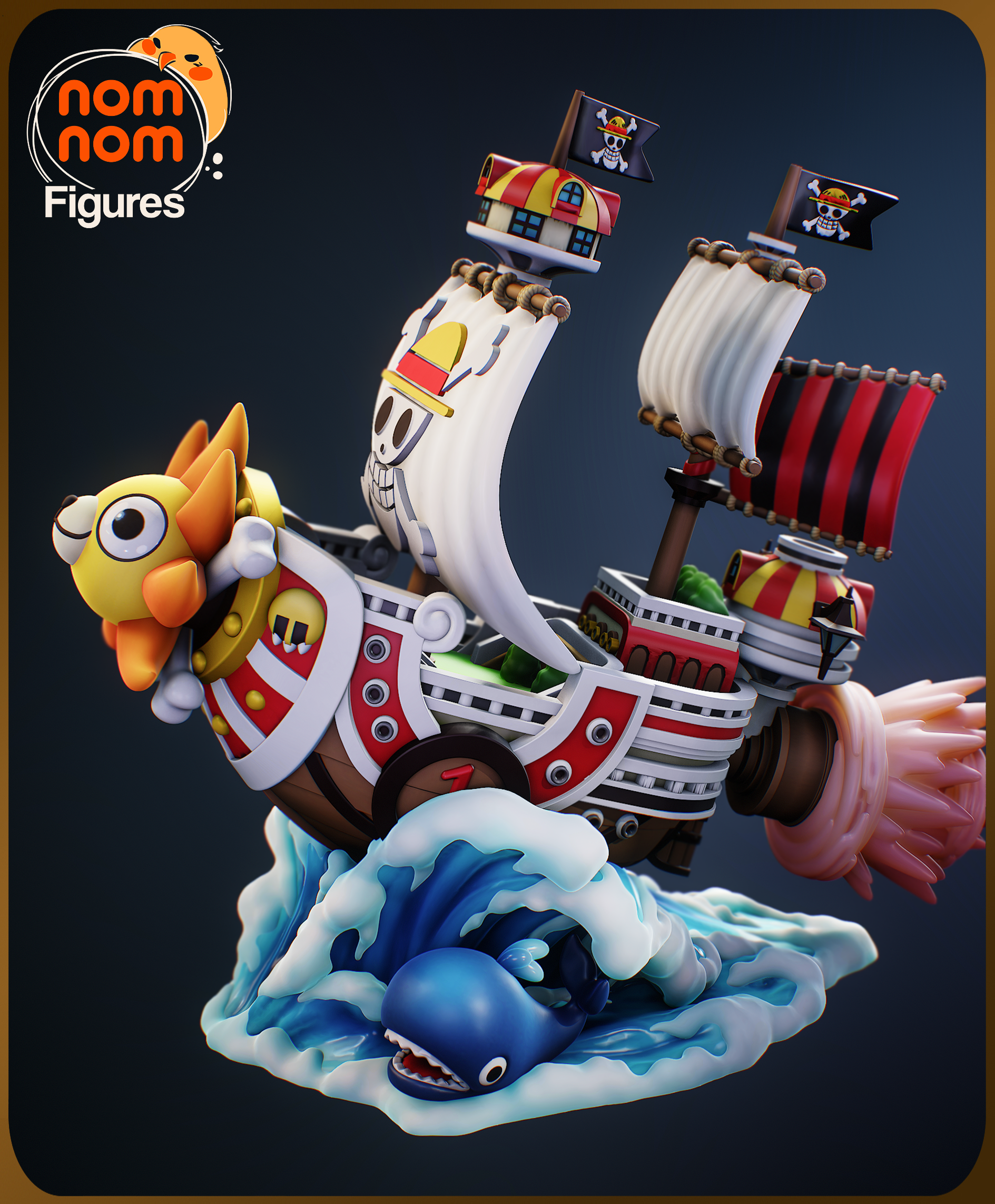 Chibi Thousand Sunny - One Piece