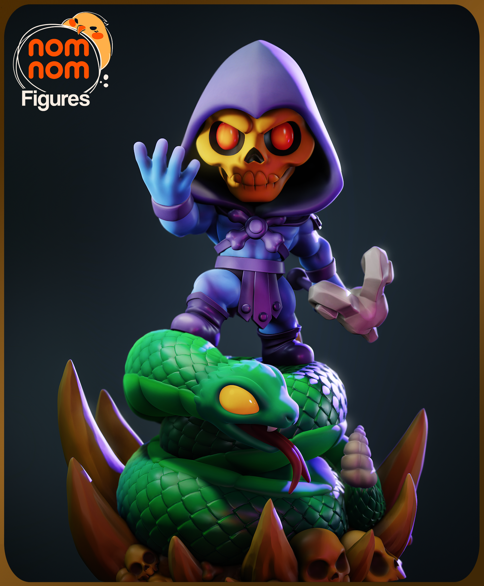 Chibi Skeletor - He-man