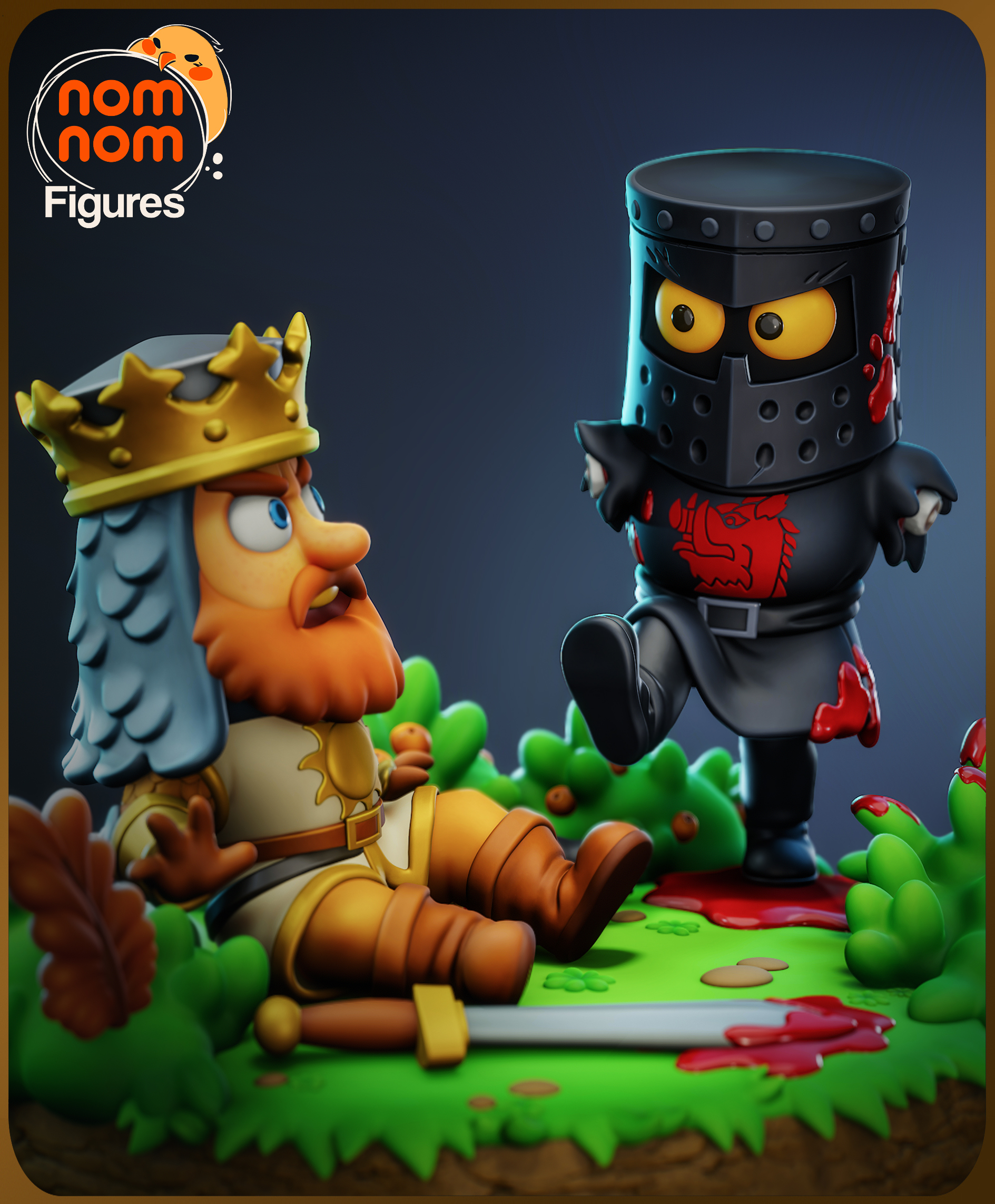 Chibi The Black Knight - Monty Python and the Holy Grail