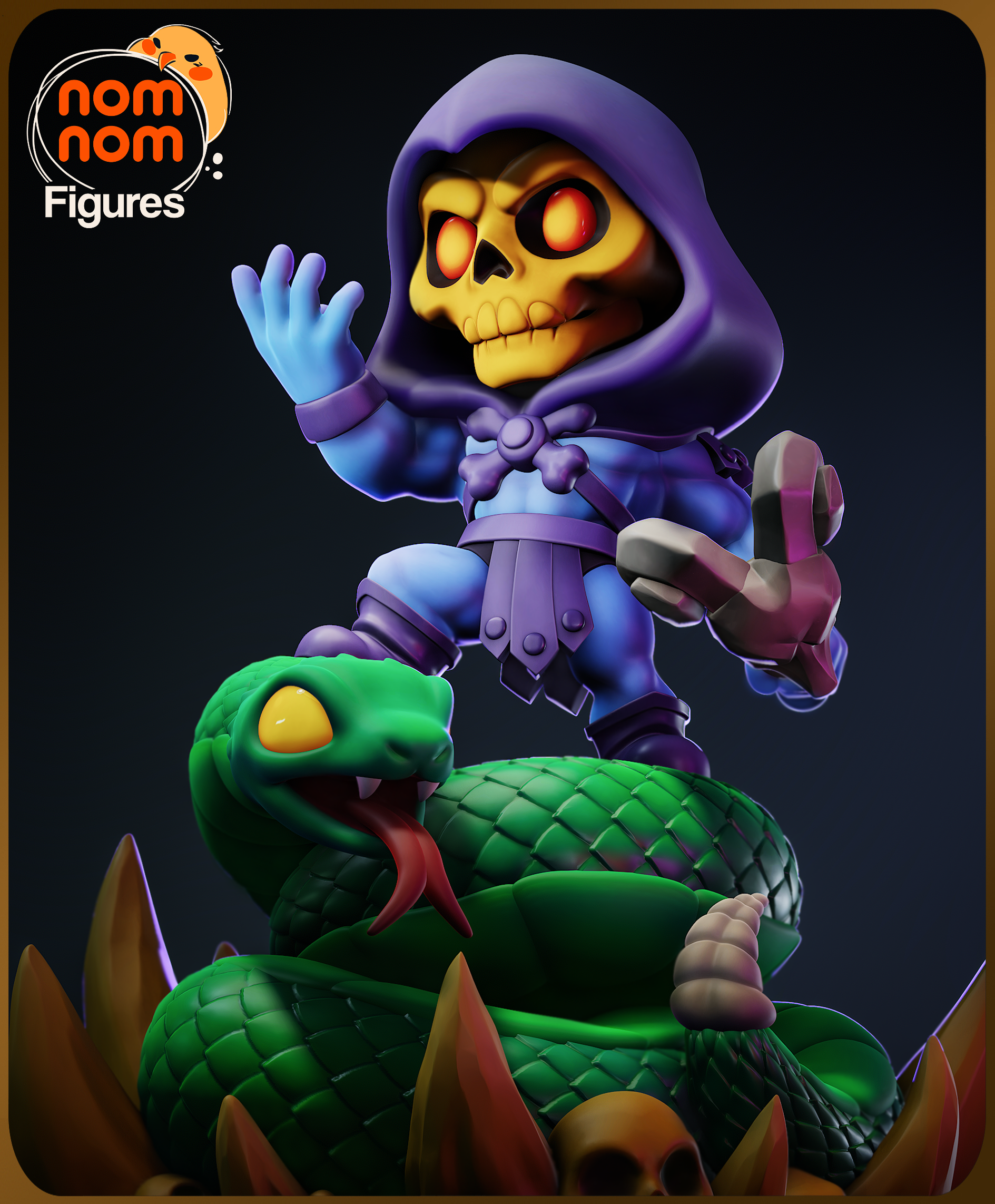 Chibi Skeletor - He-man