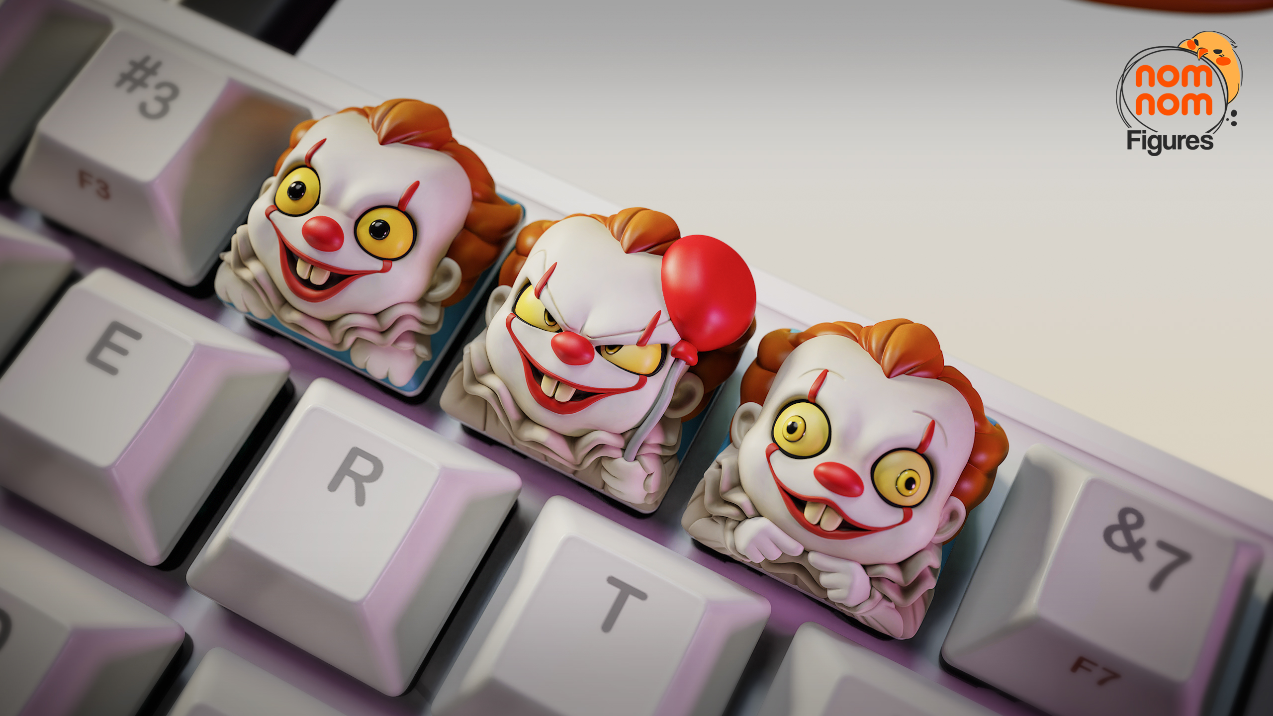 Keycaps IT Clown