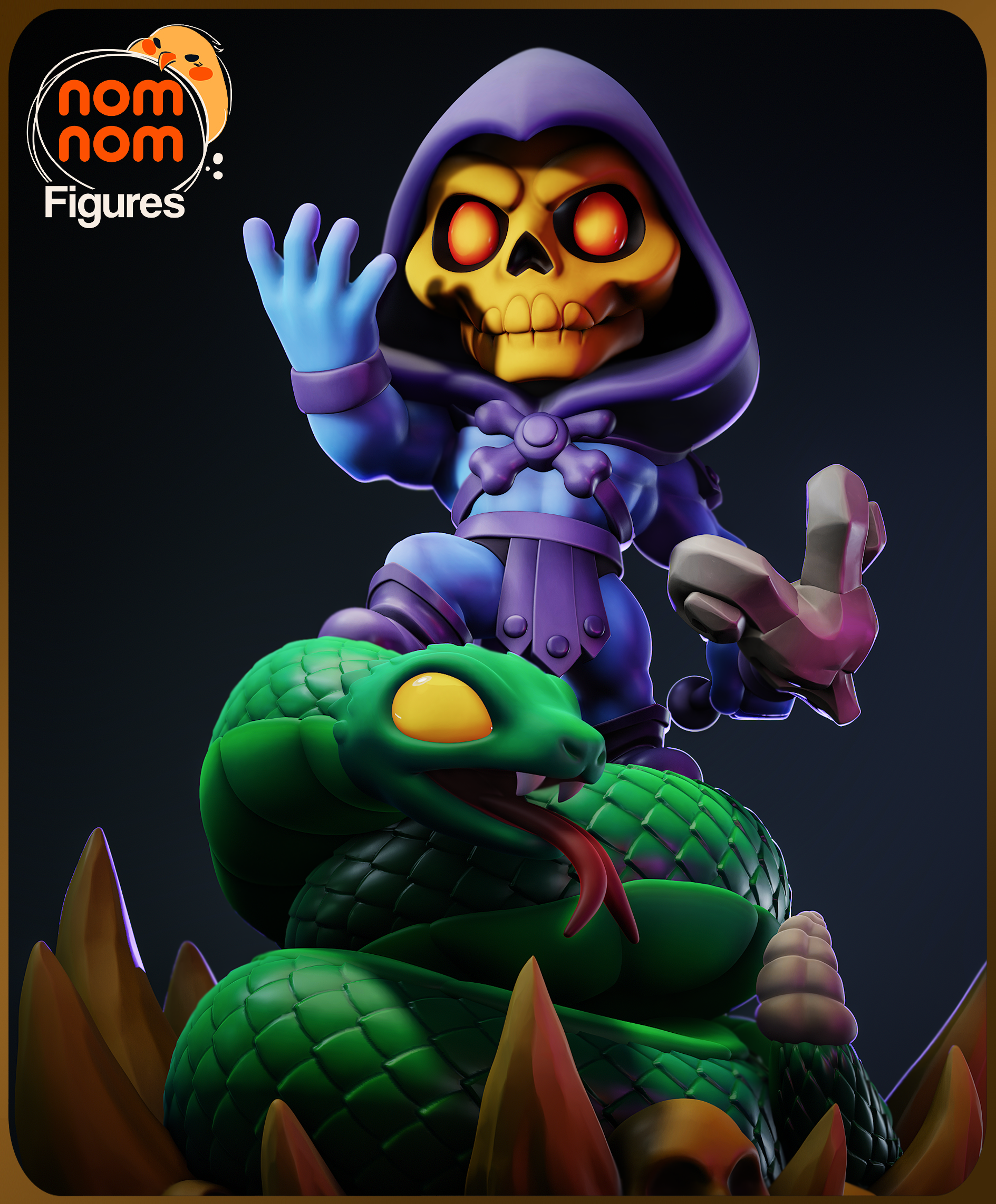 Chibi Skeletor - He-man