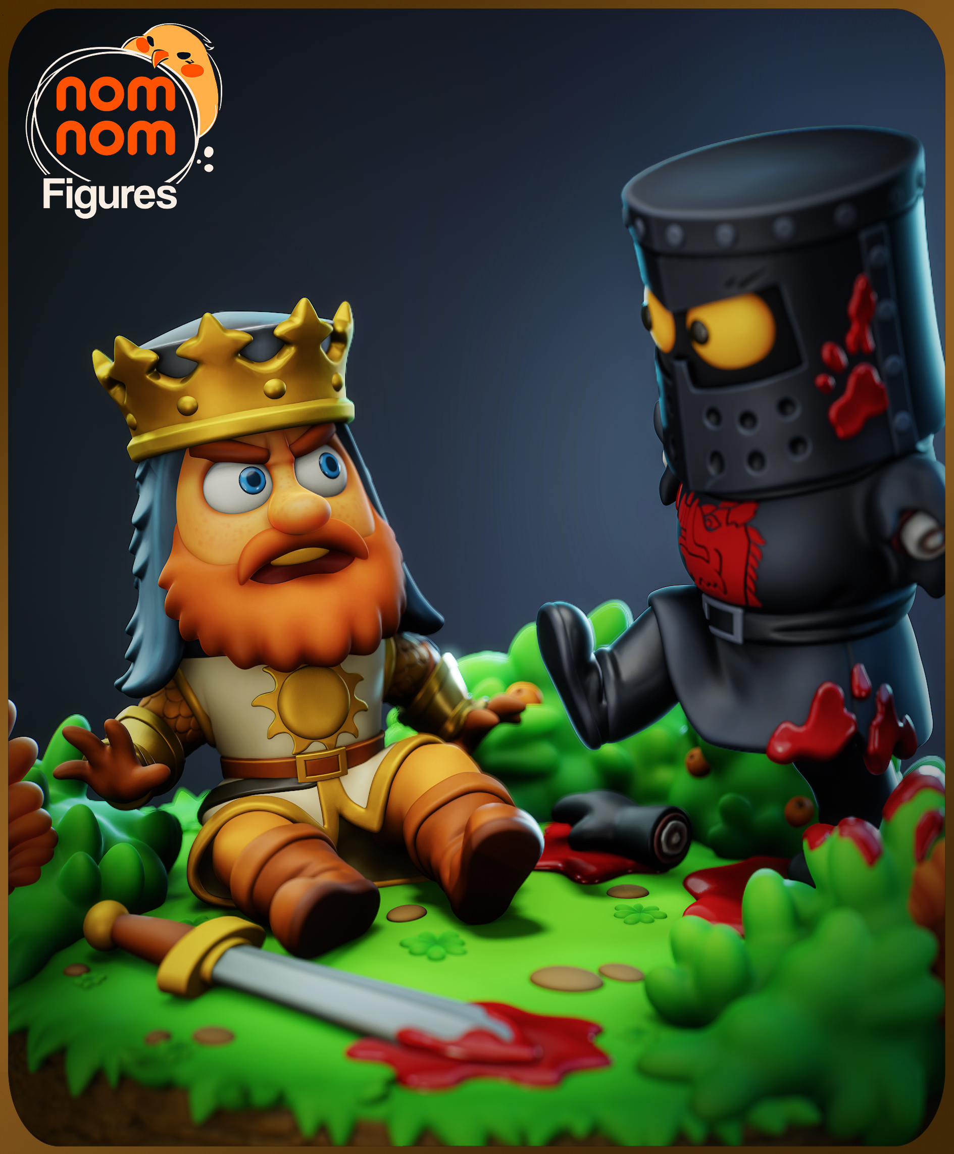 Chibi The Black Knight - Monty Python and the Holy Grail