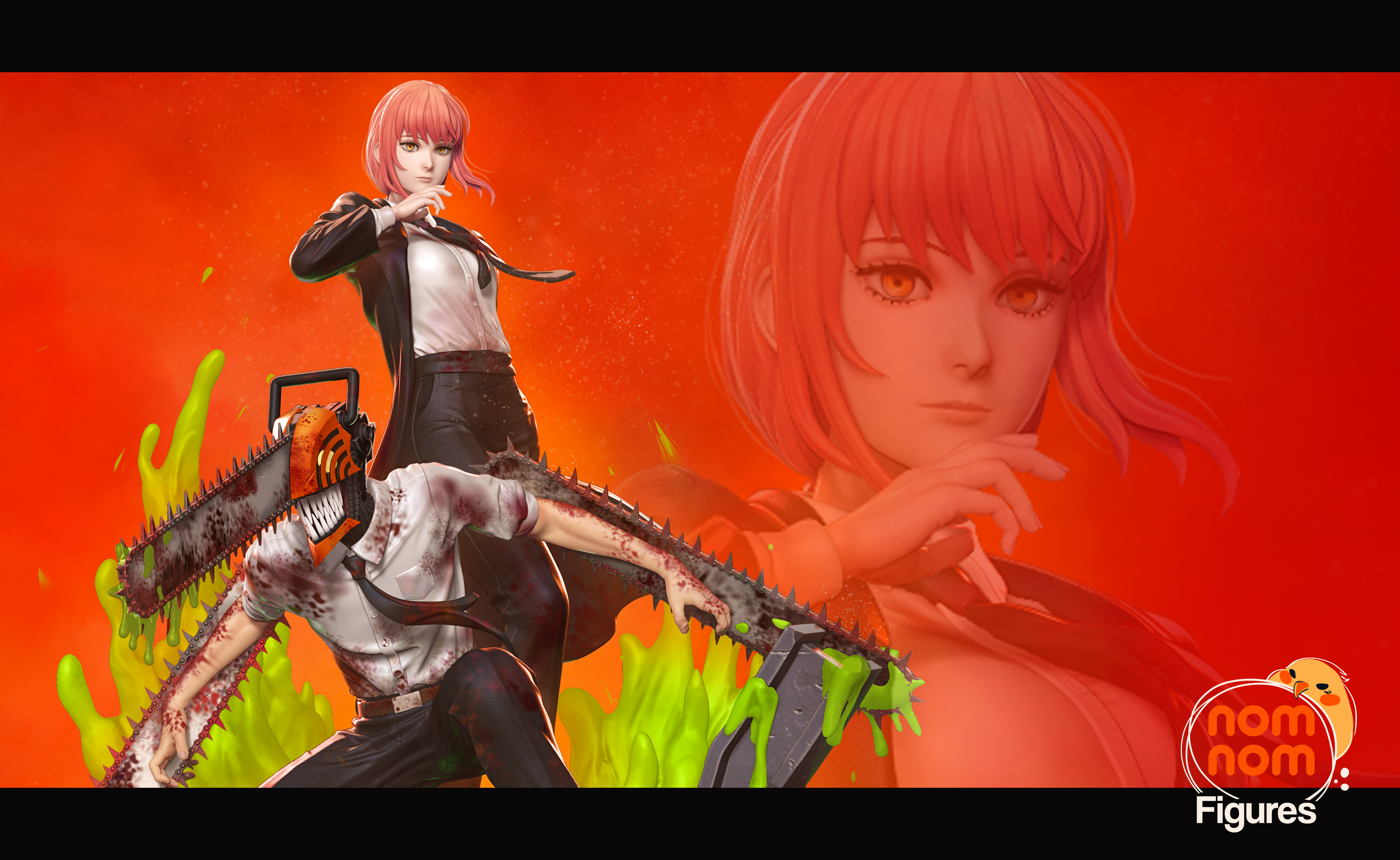 Makima and Denji - Chainsaw Man