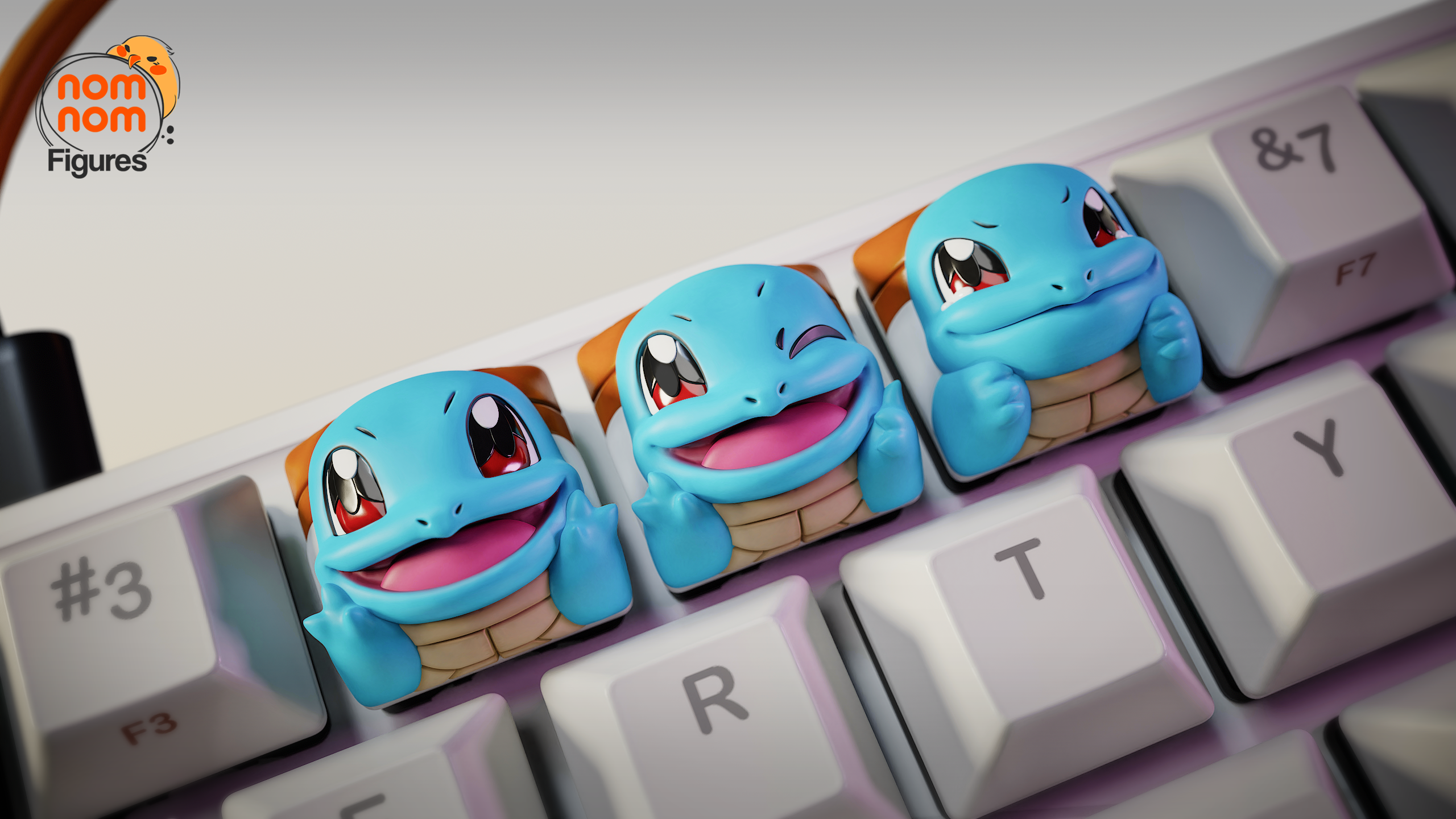 Keycaps Squirtle - Pokemon
