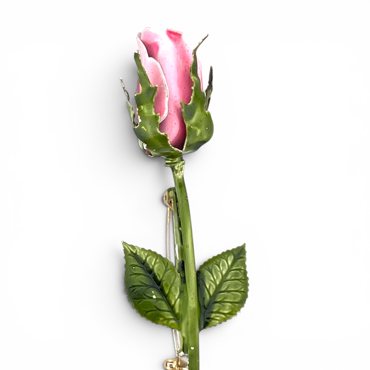 Vintažinė segė „didelė rožė“ 🌹✨