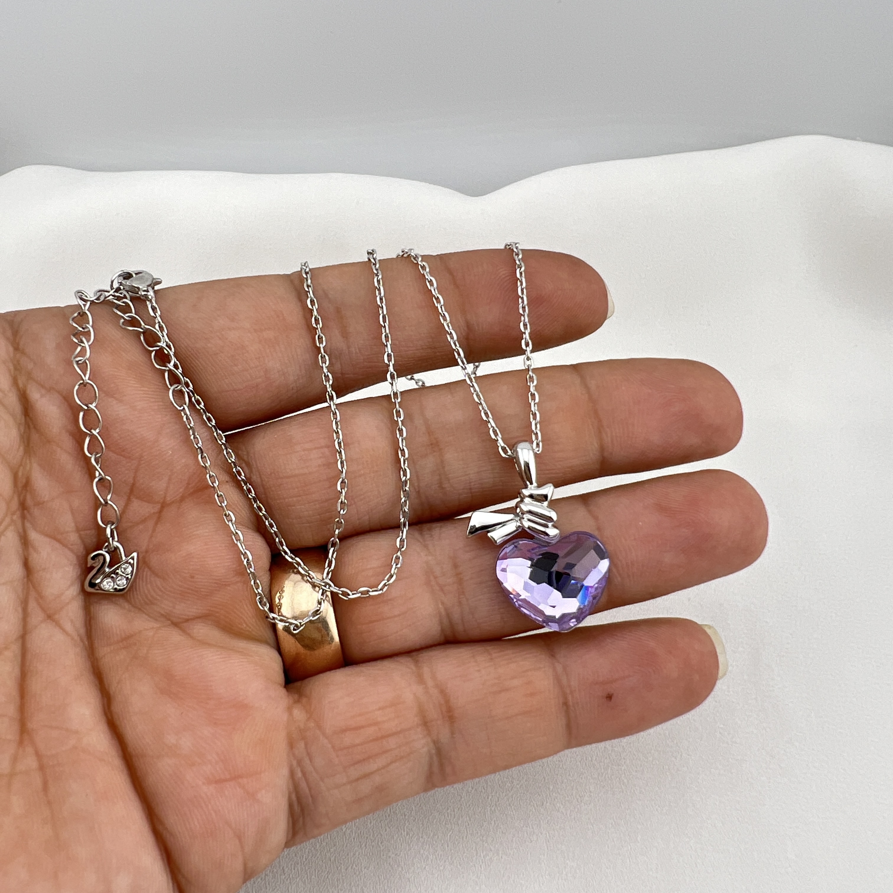 Vintažinis „Swarovski“ vėrinys „Meilės ryšys“ ✨💜