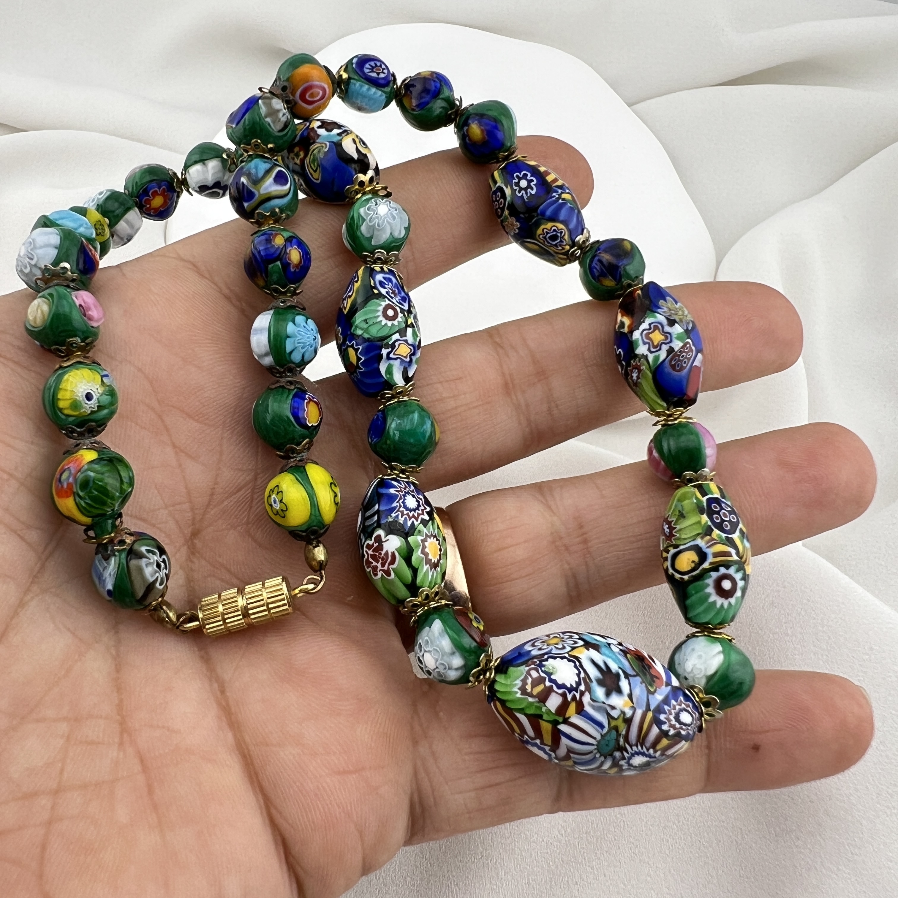 Venecijos meno šedevras:  „Millefiori“ Murano stiklo vėrinys