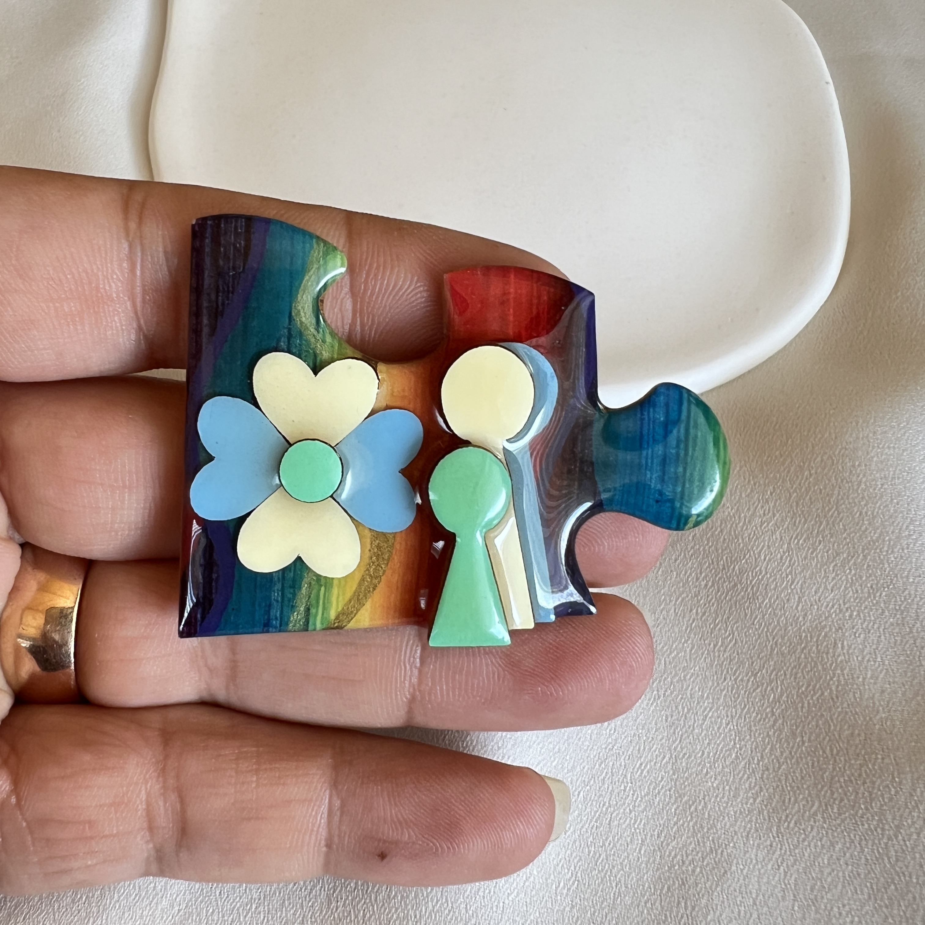 Kolekcinė Lucinda Yates „People Pins“ segė ✨
