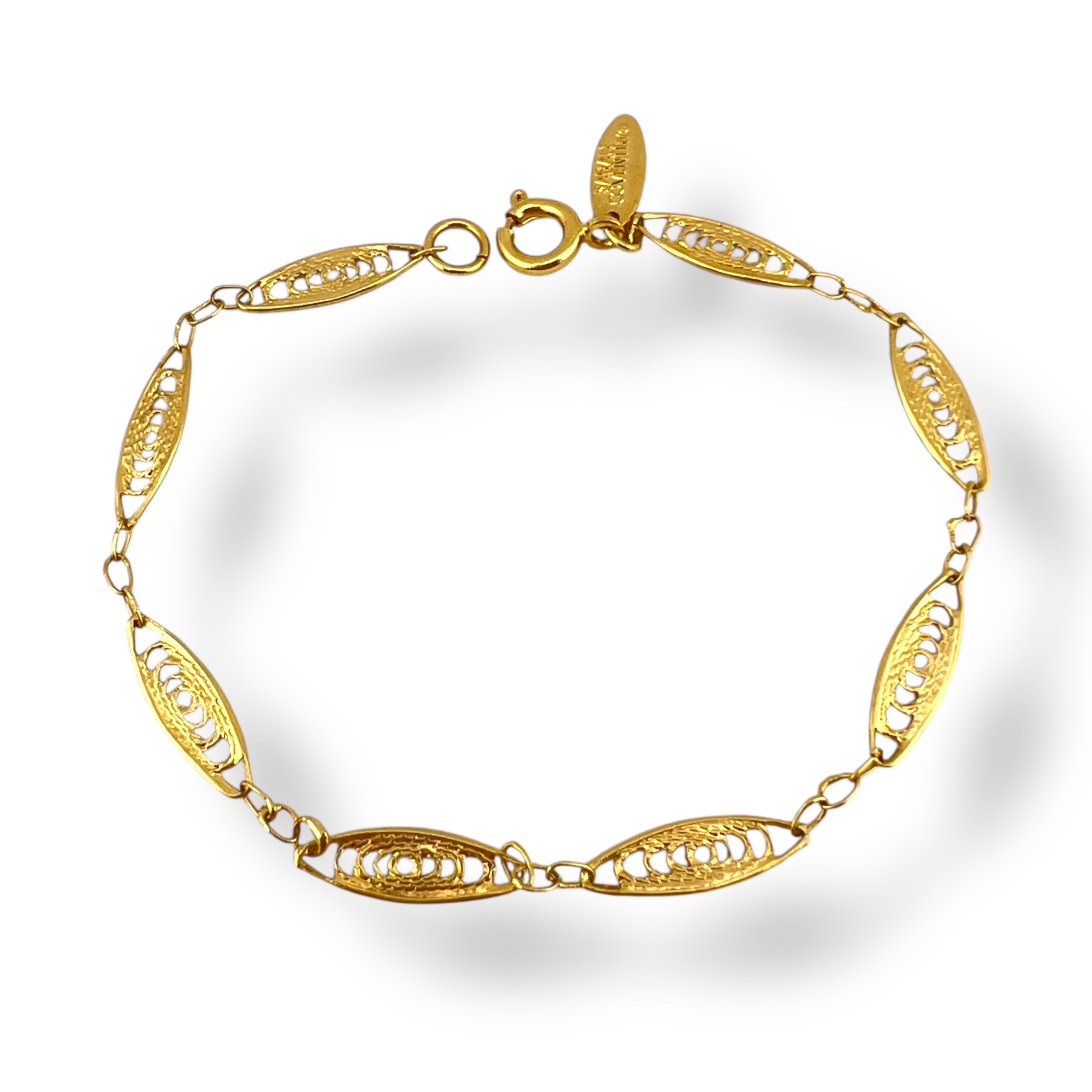 Vintažinė Sarah Coventry filigrano apyrankė