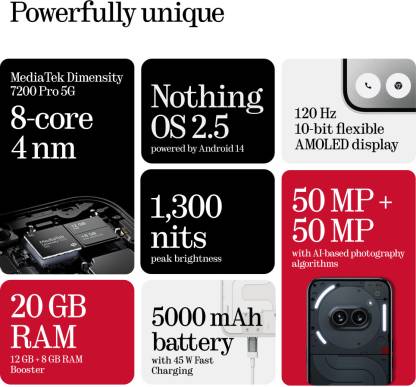 Nothing Phone 2a 8GB 128GB