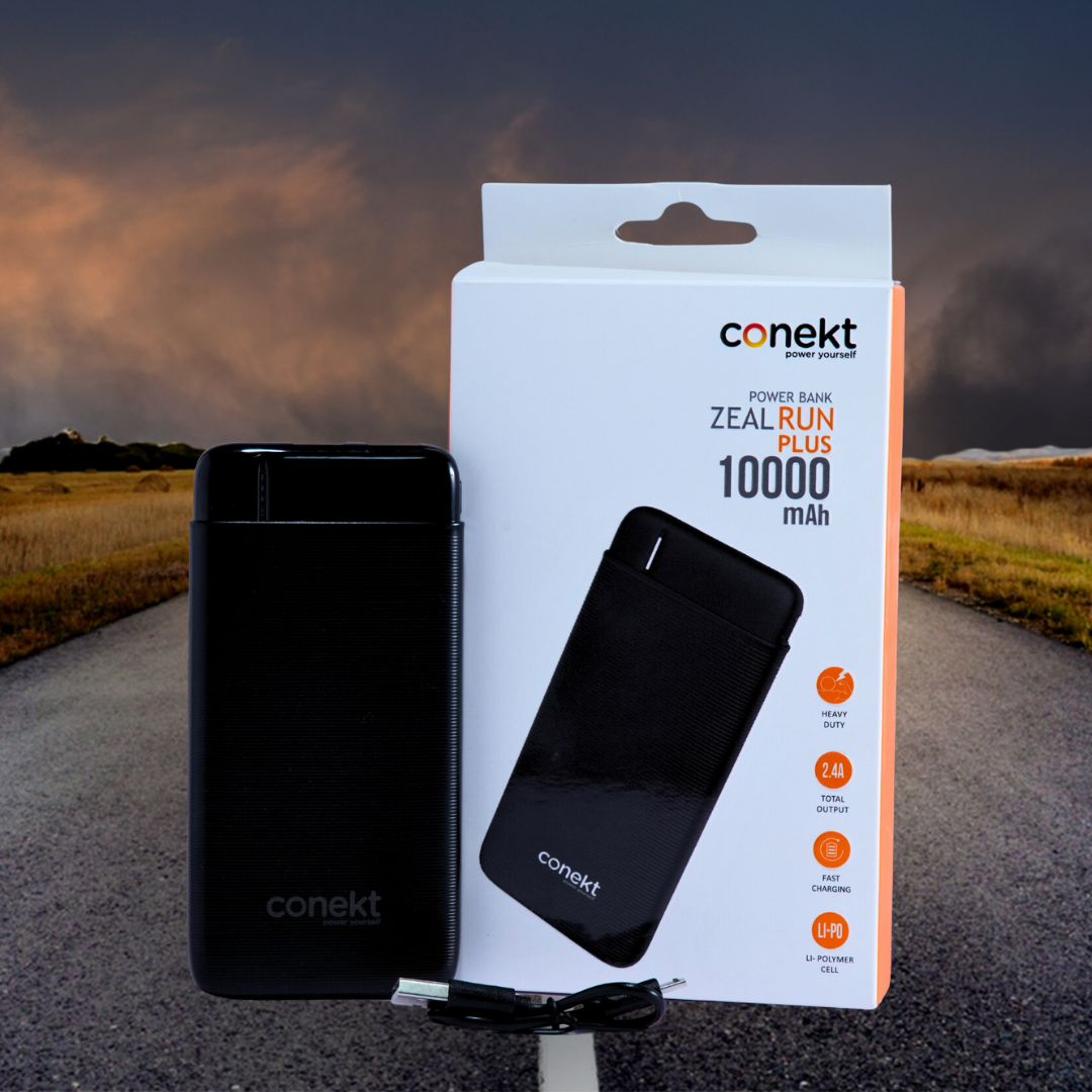 Conekt Zeal Run Plus Power Bank 10000mAh