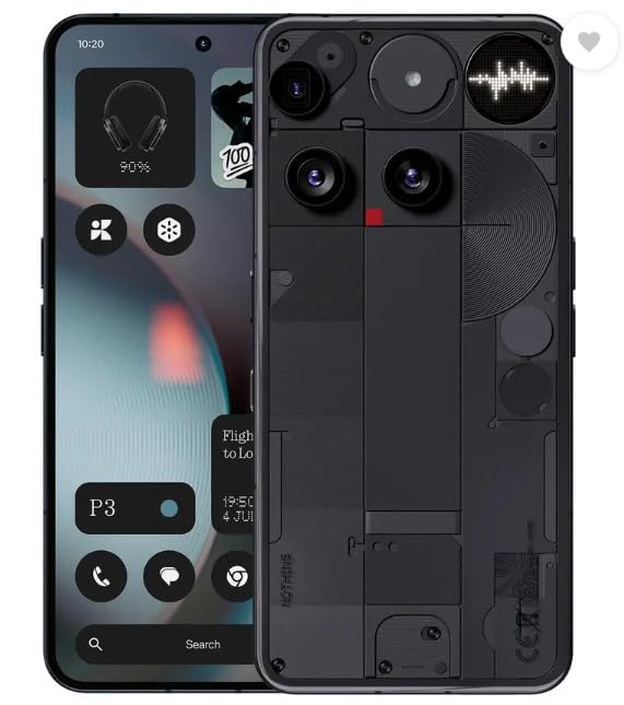 Nothing Phone 3, 512GB Black