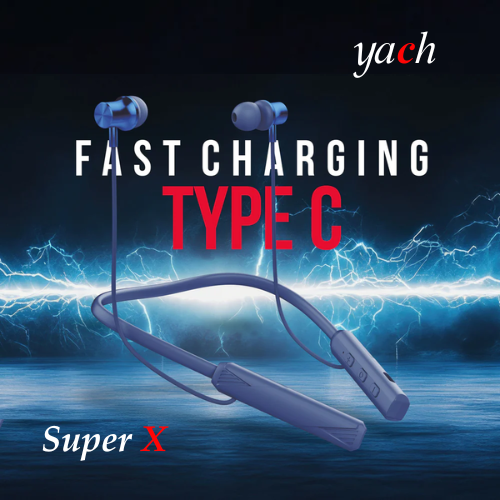YACH Super X Neckband Black