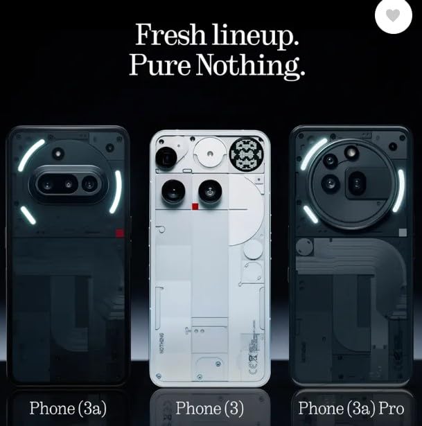 Nothing Phone 3, 512GB White