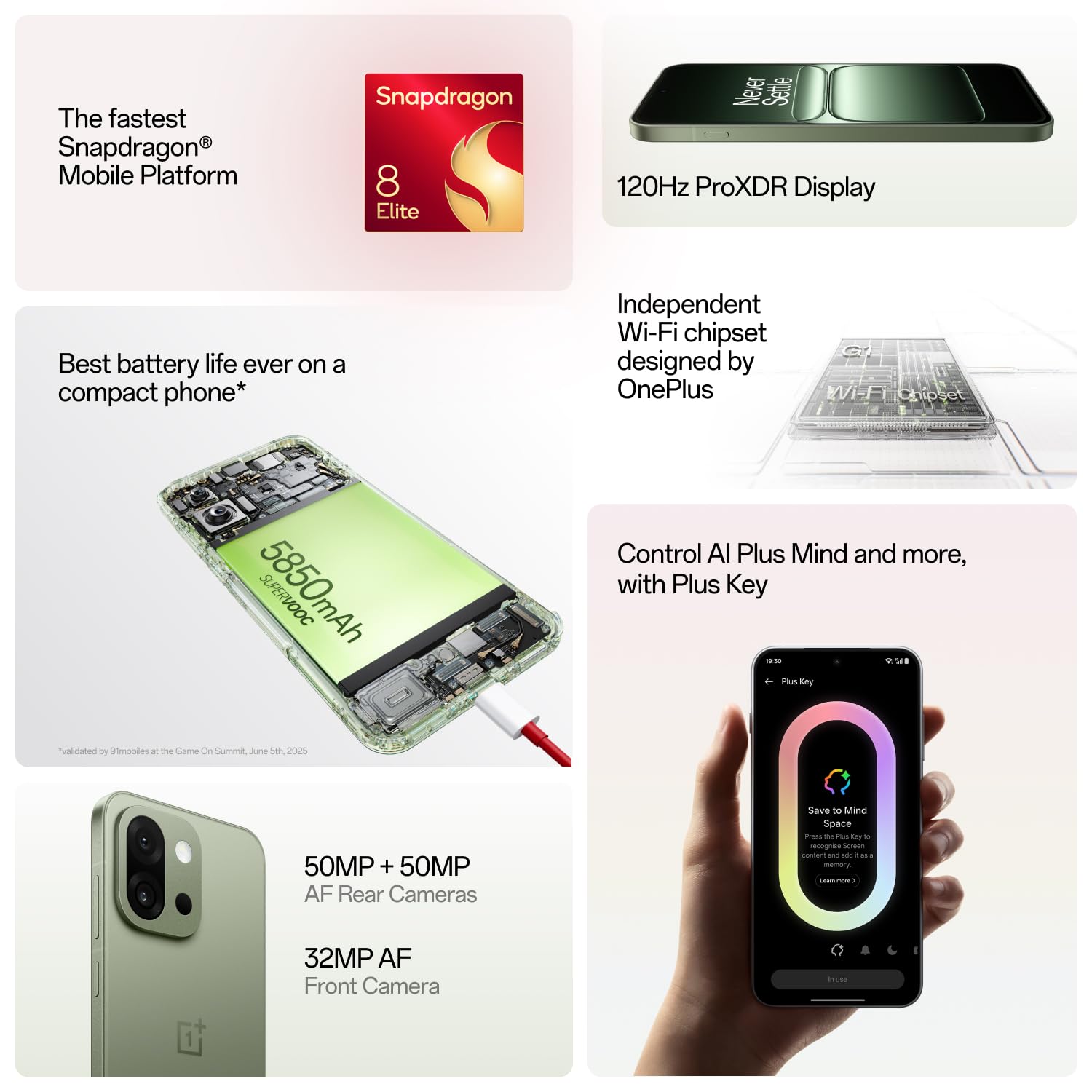 OnePlus 13s 512GB Green Silk