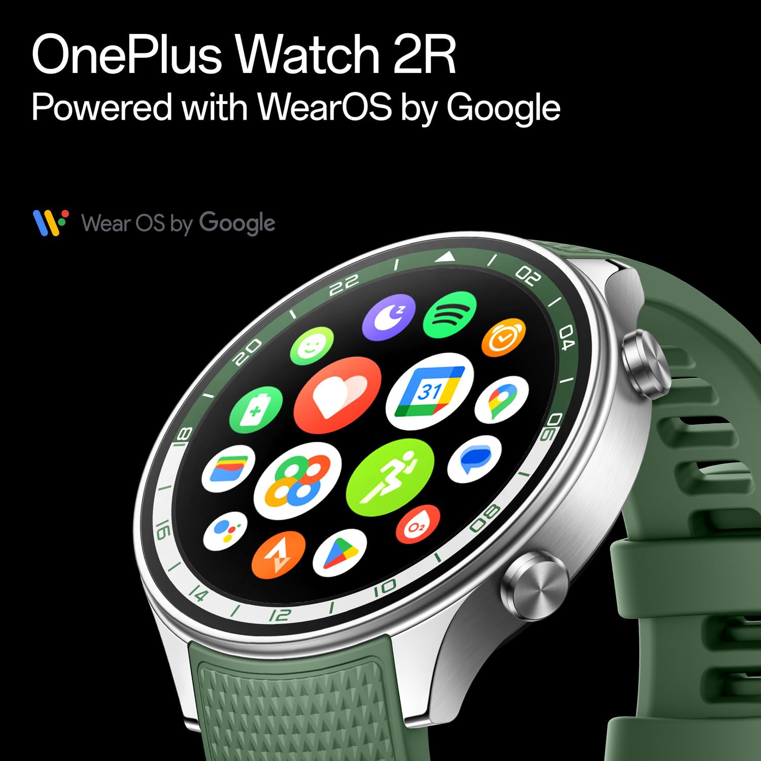 OnePlus Watch 2R GPS Forest Green