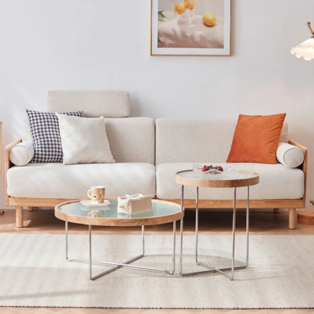 HARVE Sofa Modern Solid Wood Sofa