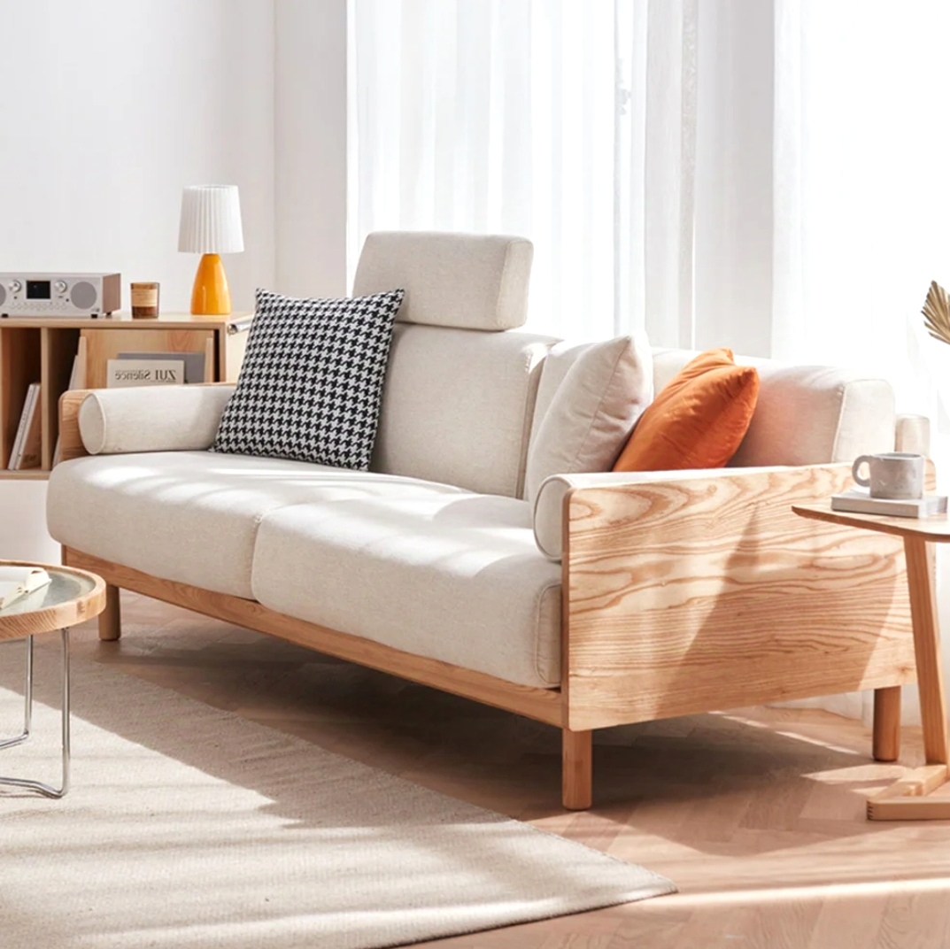 HARVE Sofa Modern Solid Wood Sofa