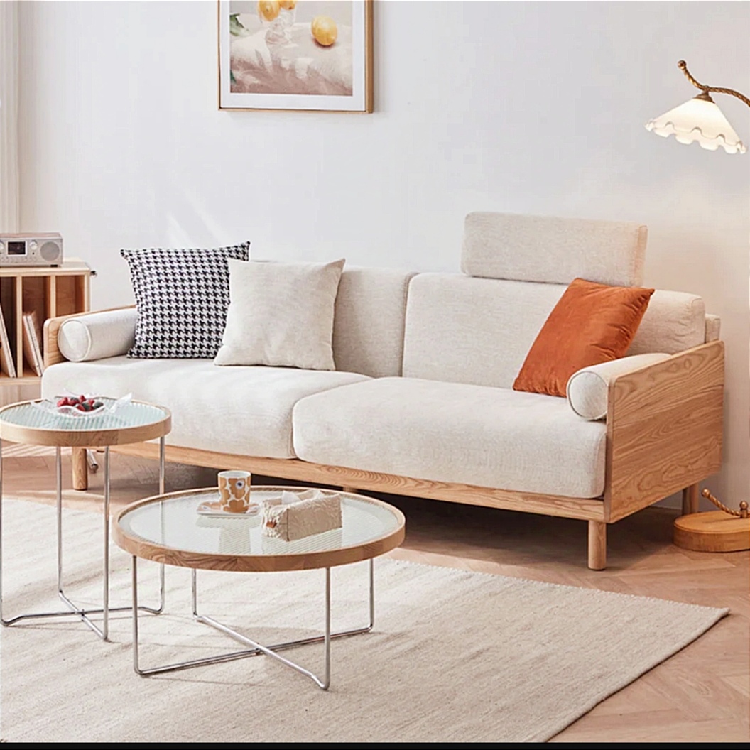 HARVE Sofa Modern Solid Wood Sofa