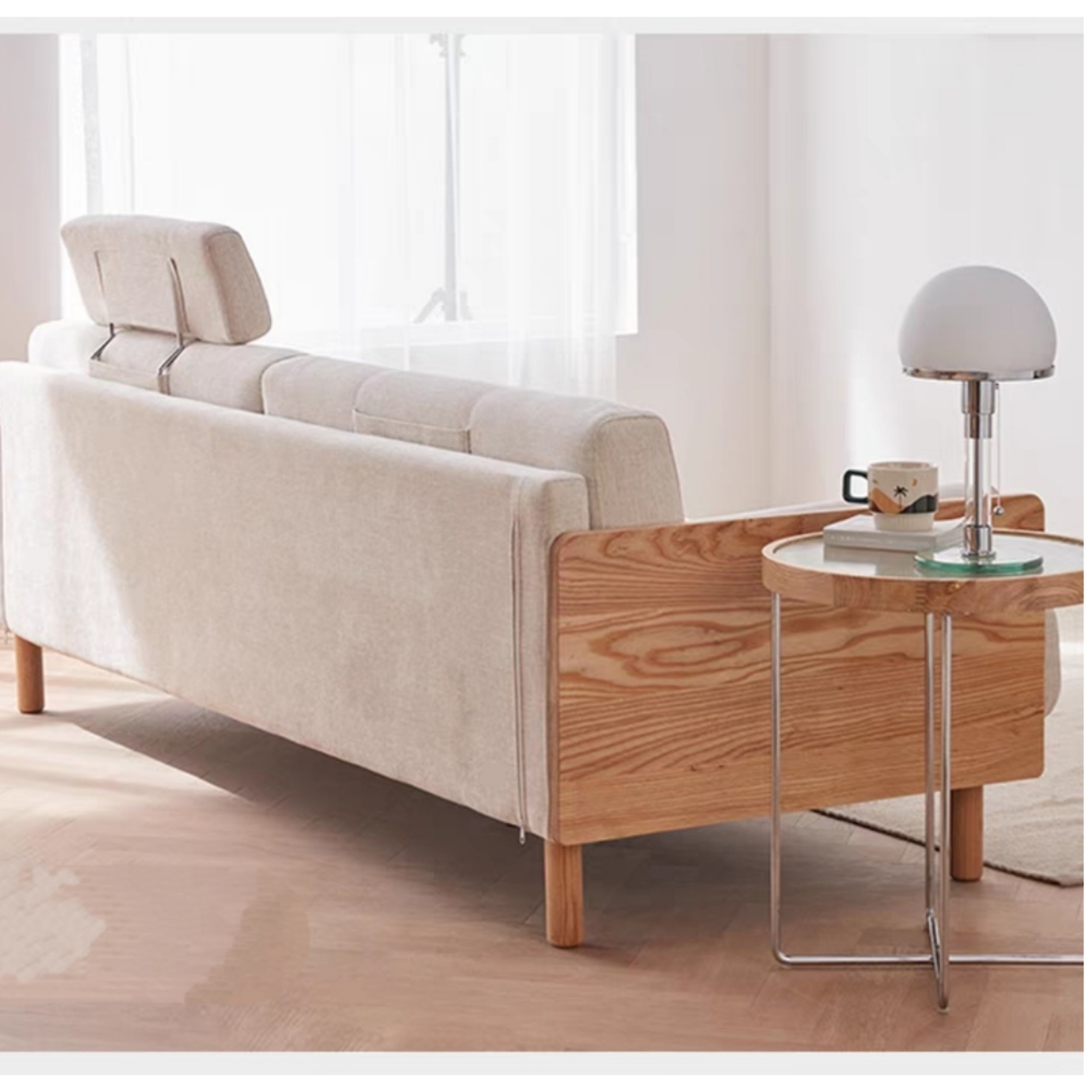 HARVE Sofa Modern Solid Wood Sofa