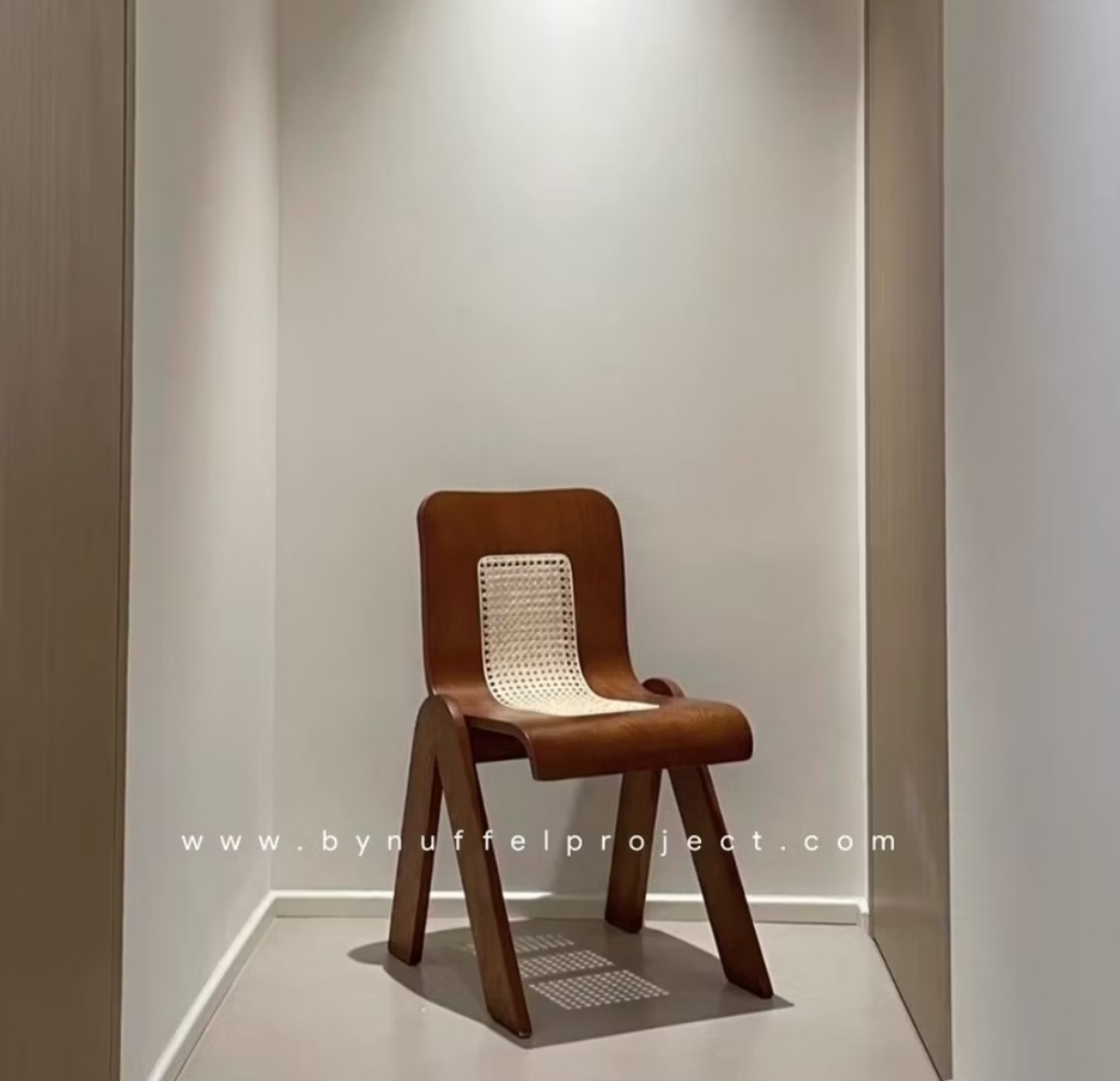 IRMA Curved Rattan Chair