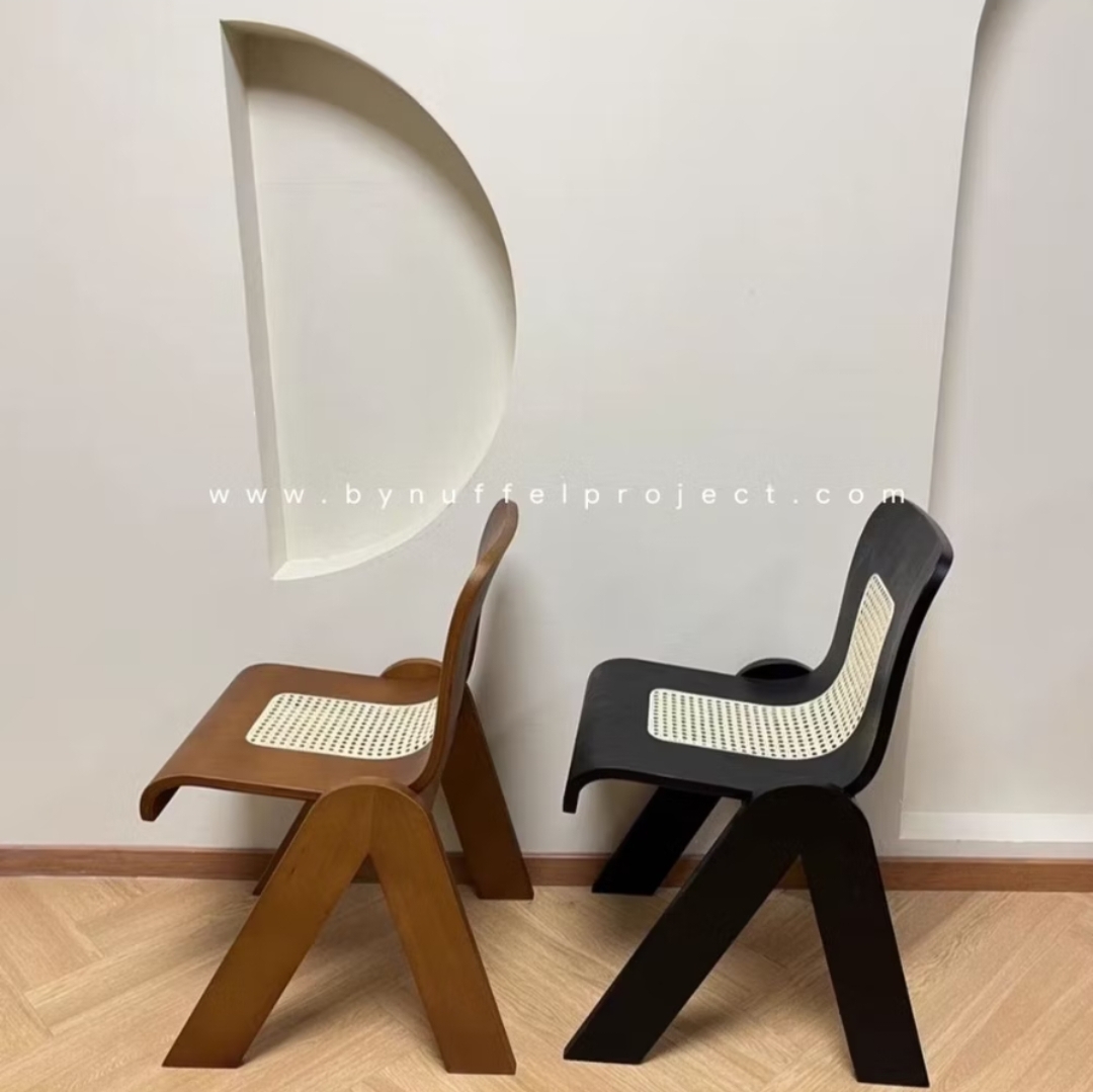 IRMA Curved Rattan Chair