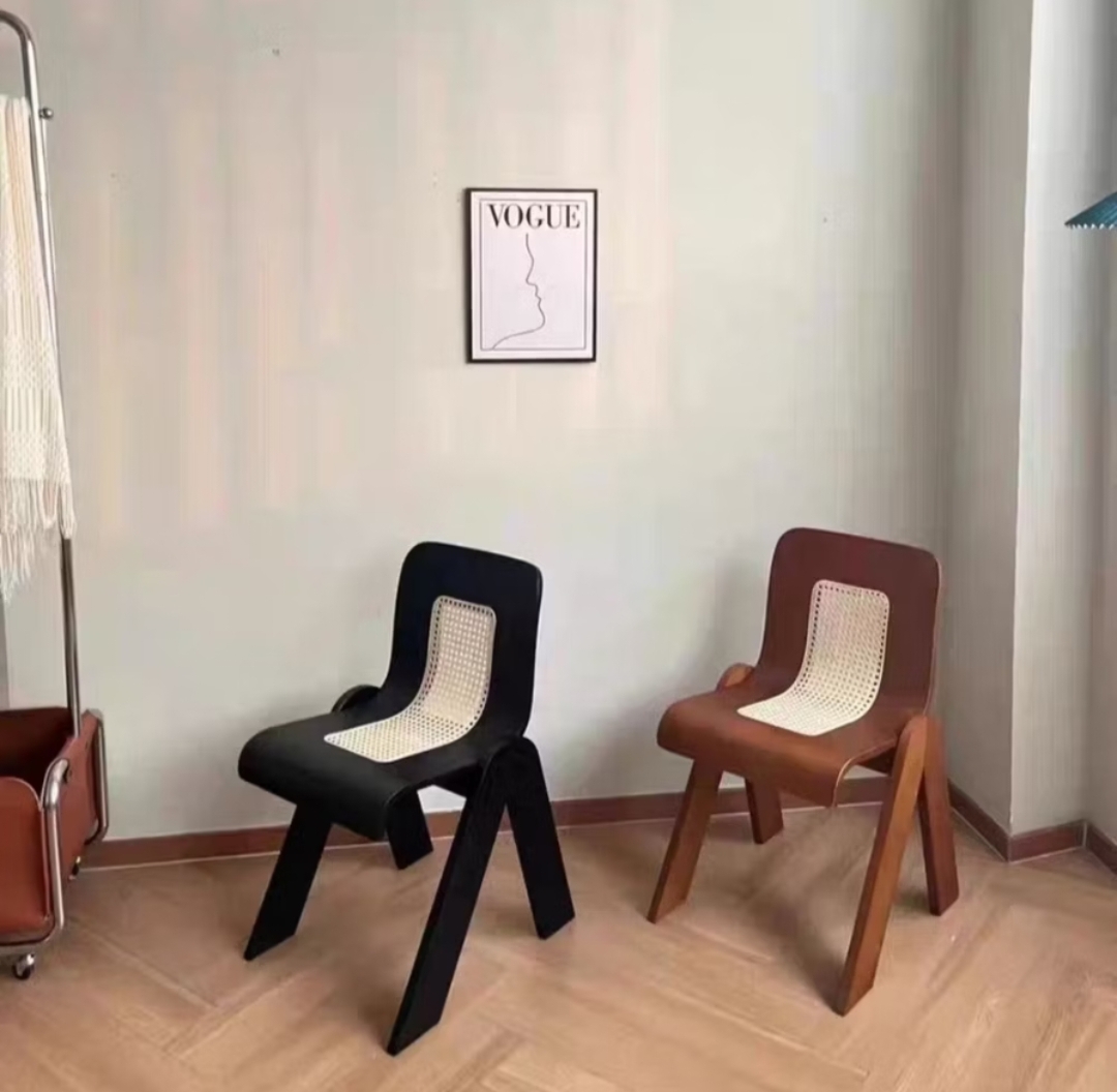 IRMA Curved Rattan Chair
