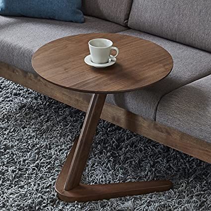  Walnut Accent Side Table