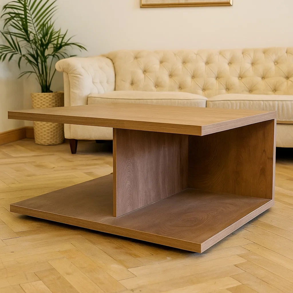 Pebble Luxe Modern Coffee Table