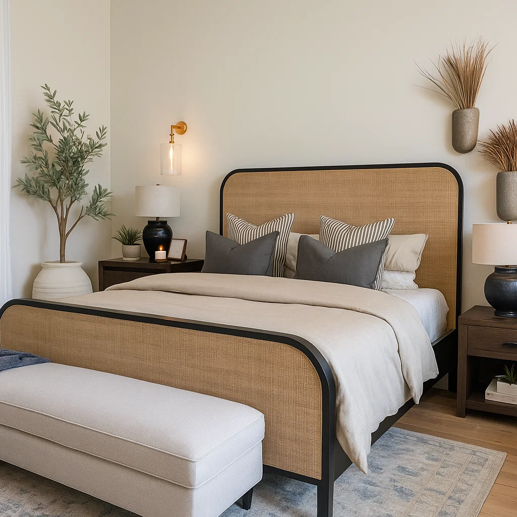 Coastal Luxe Textured Jute Bedset
