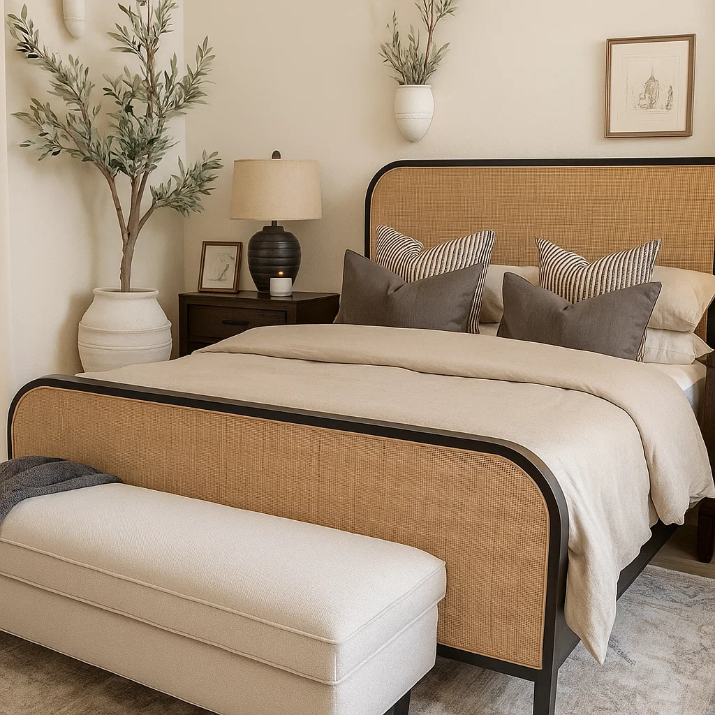Coastal Luxe Textured Jute  Bedset